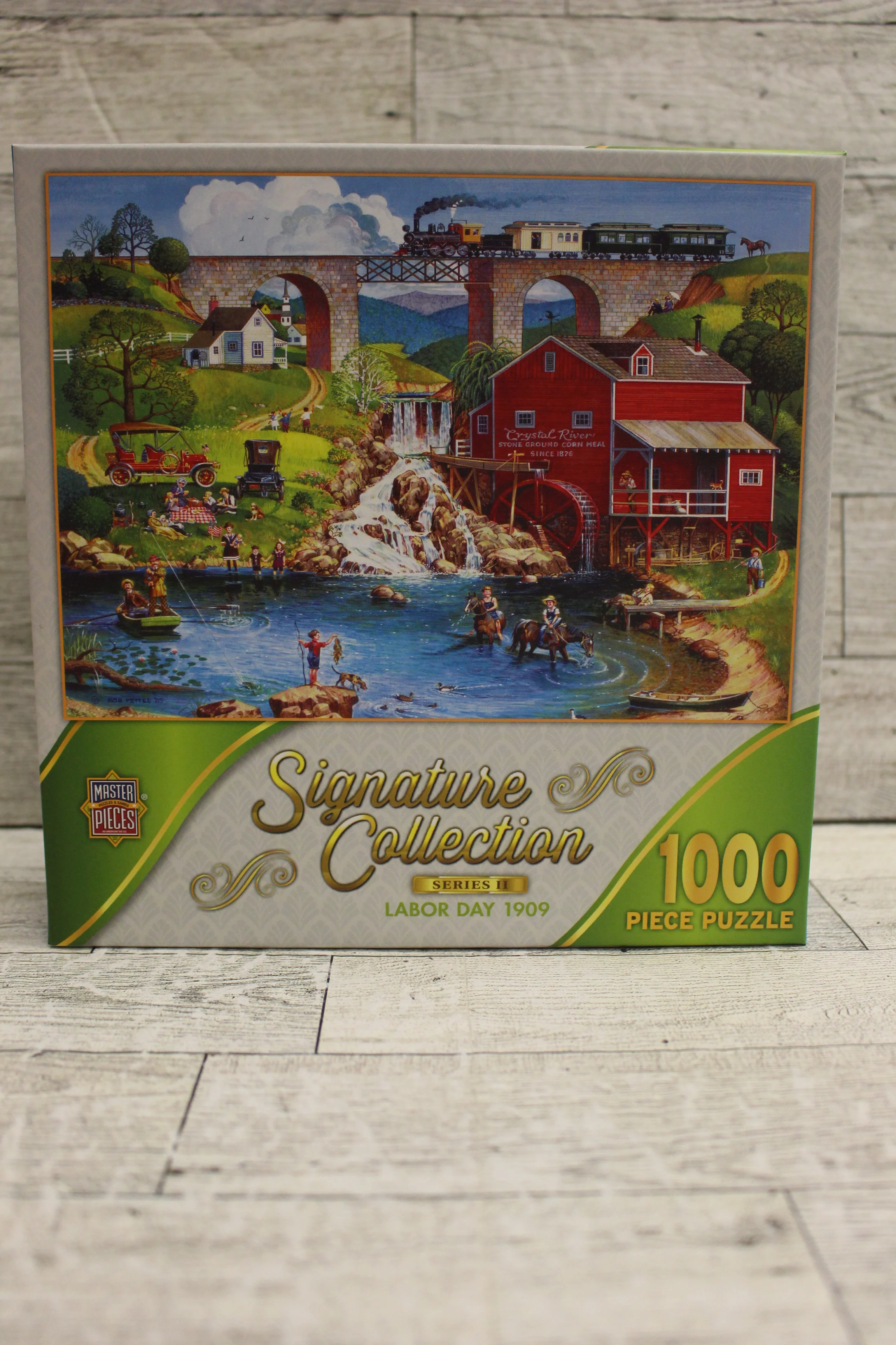 Master Pieces Signature Collection "Labor Day" Jigsaw Puzzle- 1000 Piece - New