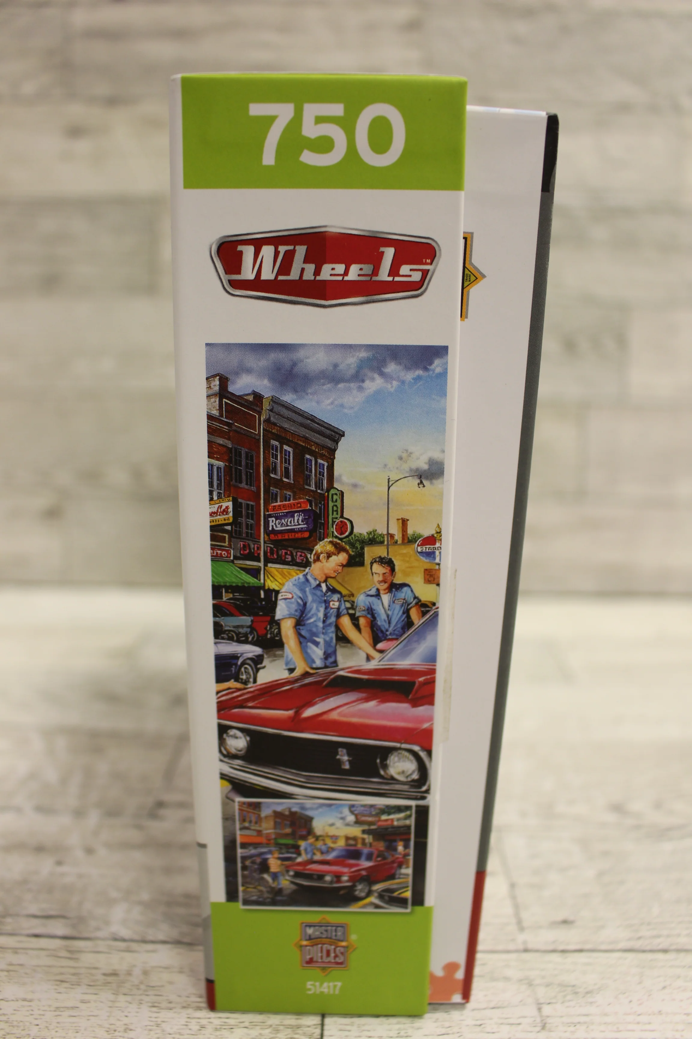 Master Pieces Wheels "Dave's Diner" 750 Piece Puzzle - 24" x 18" - New - Image 7