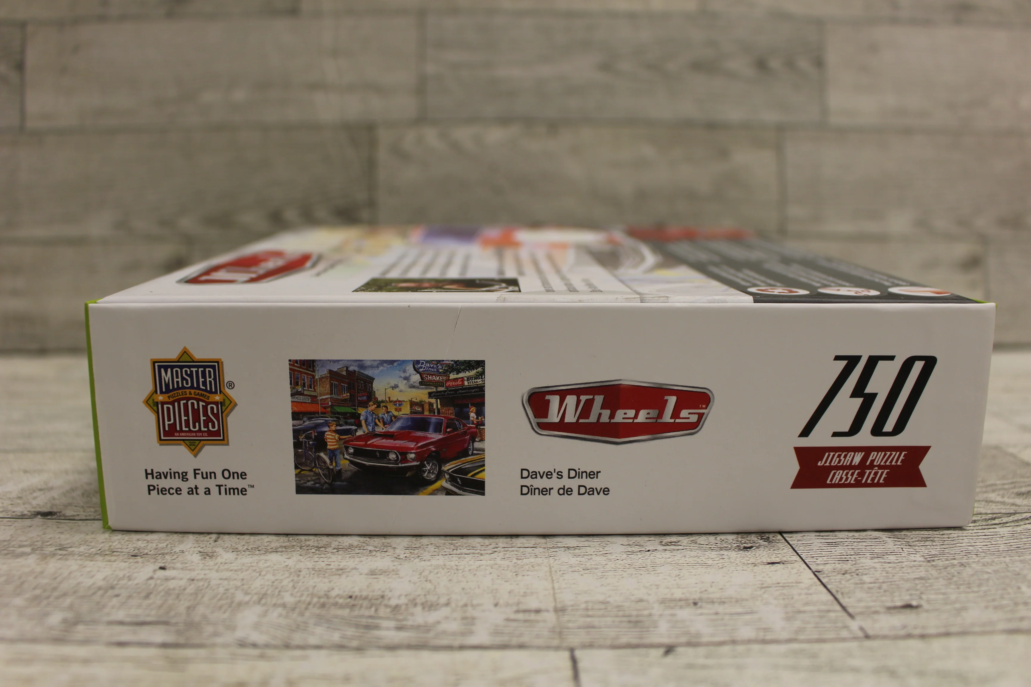 Master Pieces Wheels "Dave's Diner" 750 Piece Puzzle - 24" x 18" - New - Image 9