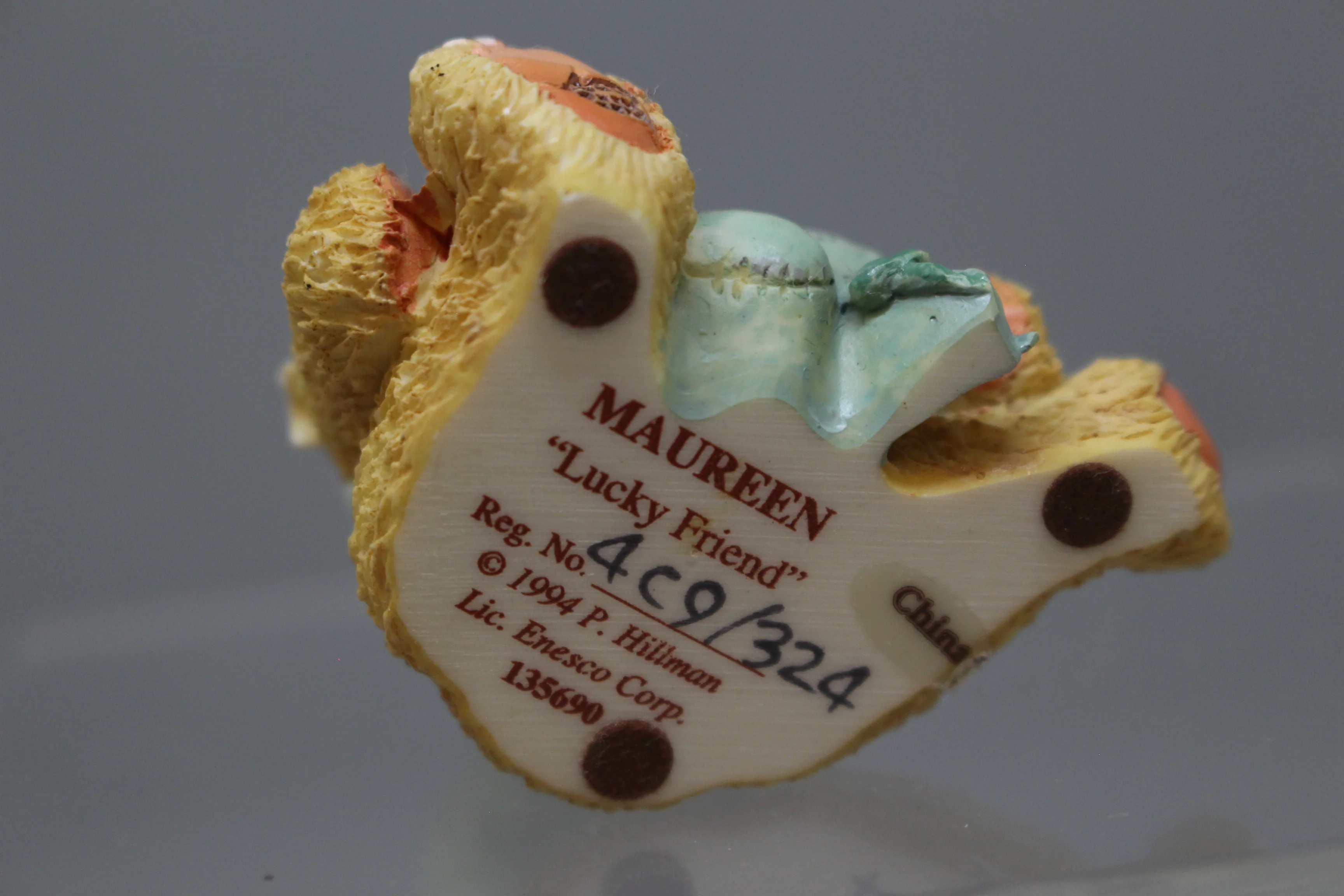 Maureen "Lucky Friend" Bear Figurine -Used - Image 3