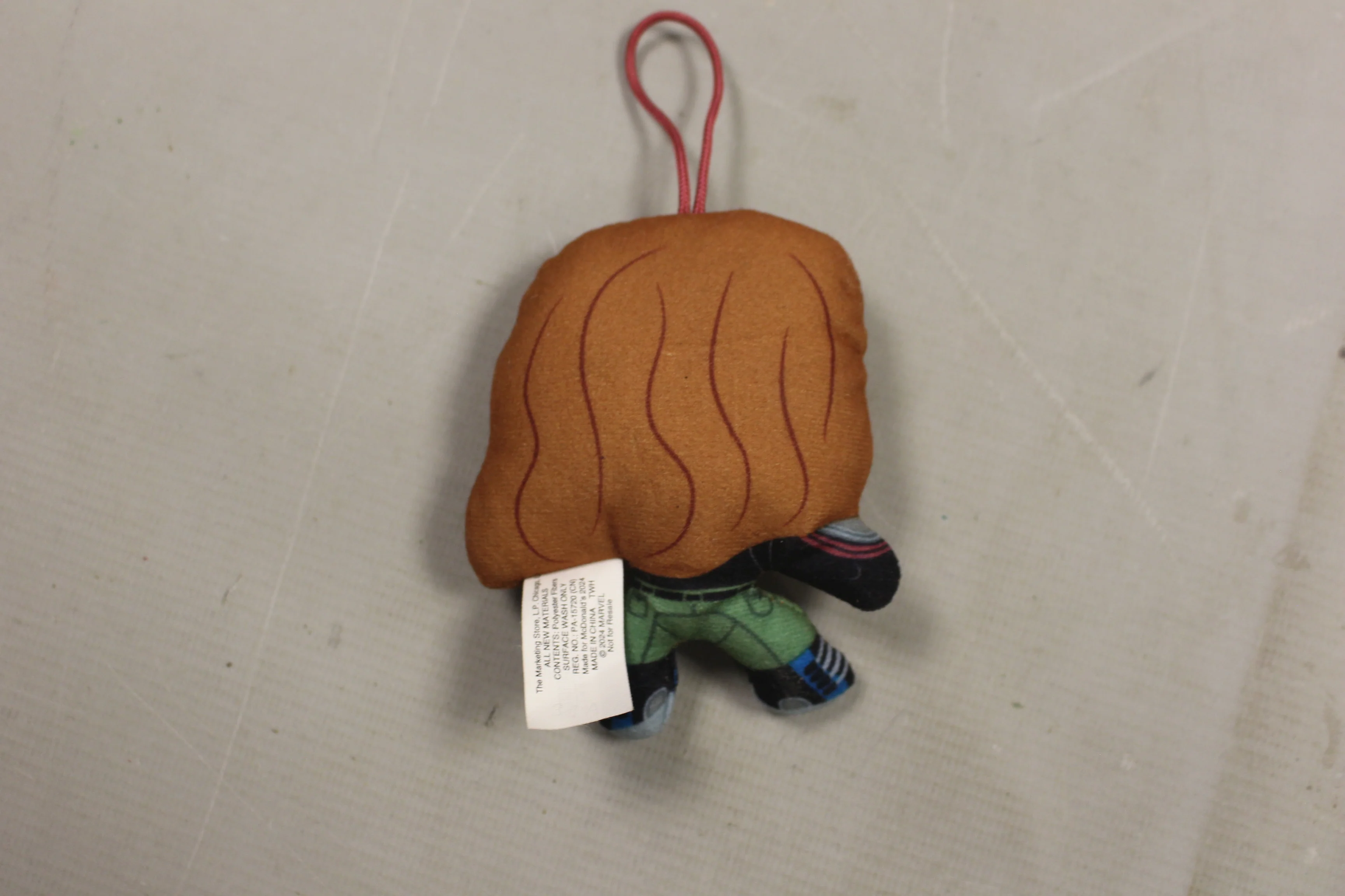 McDonald Captain America New World Toy - Happy Meal Toy #4 - Ruth - Used - Image 2