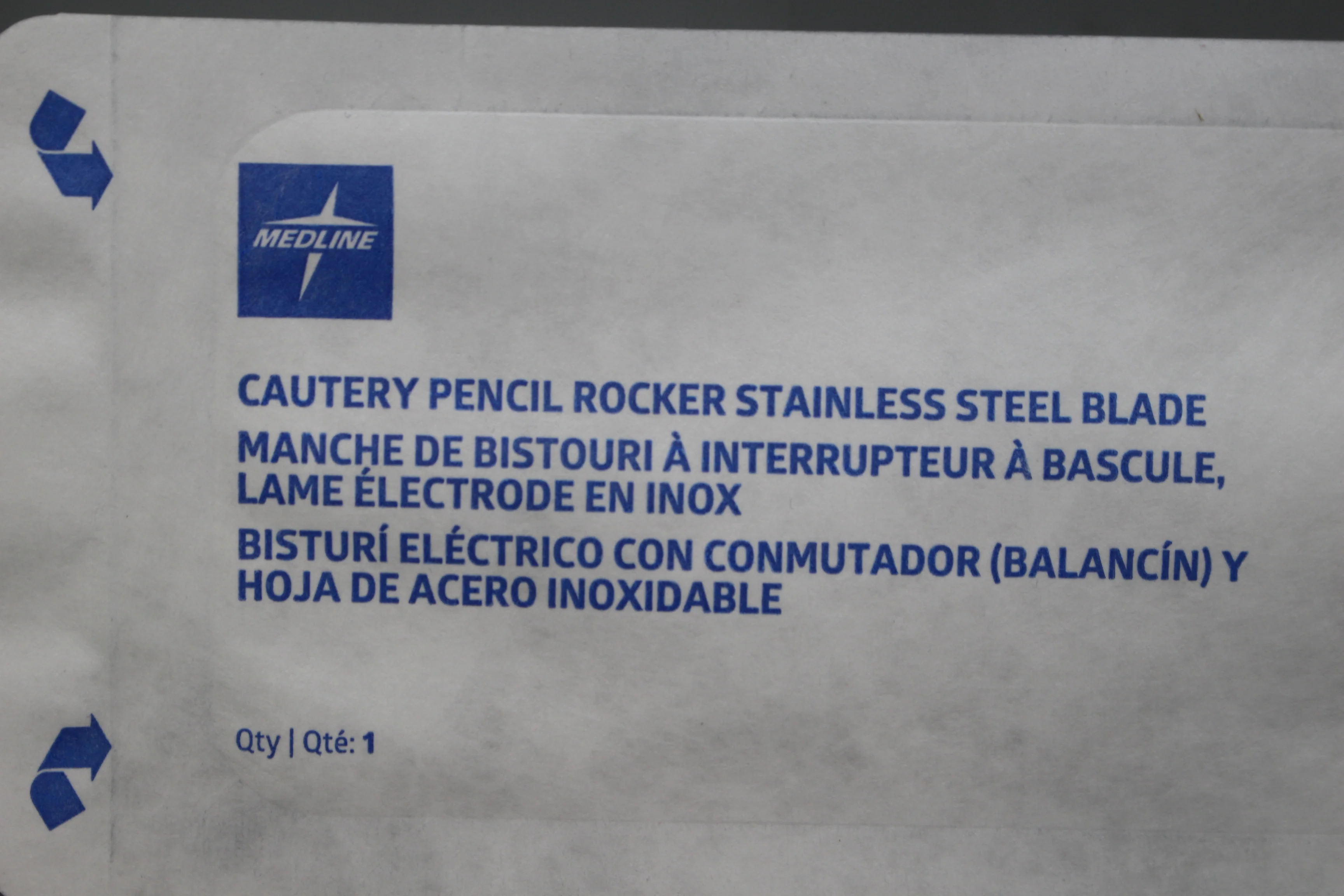 Medline Cautery Pencil Rocker Stainless Steel Blade - ESRK2000 - New - Image 3