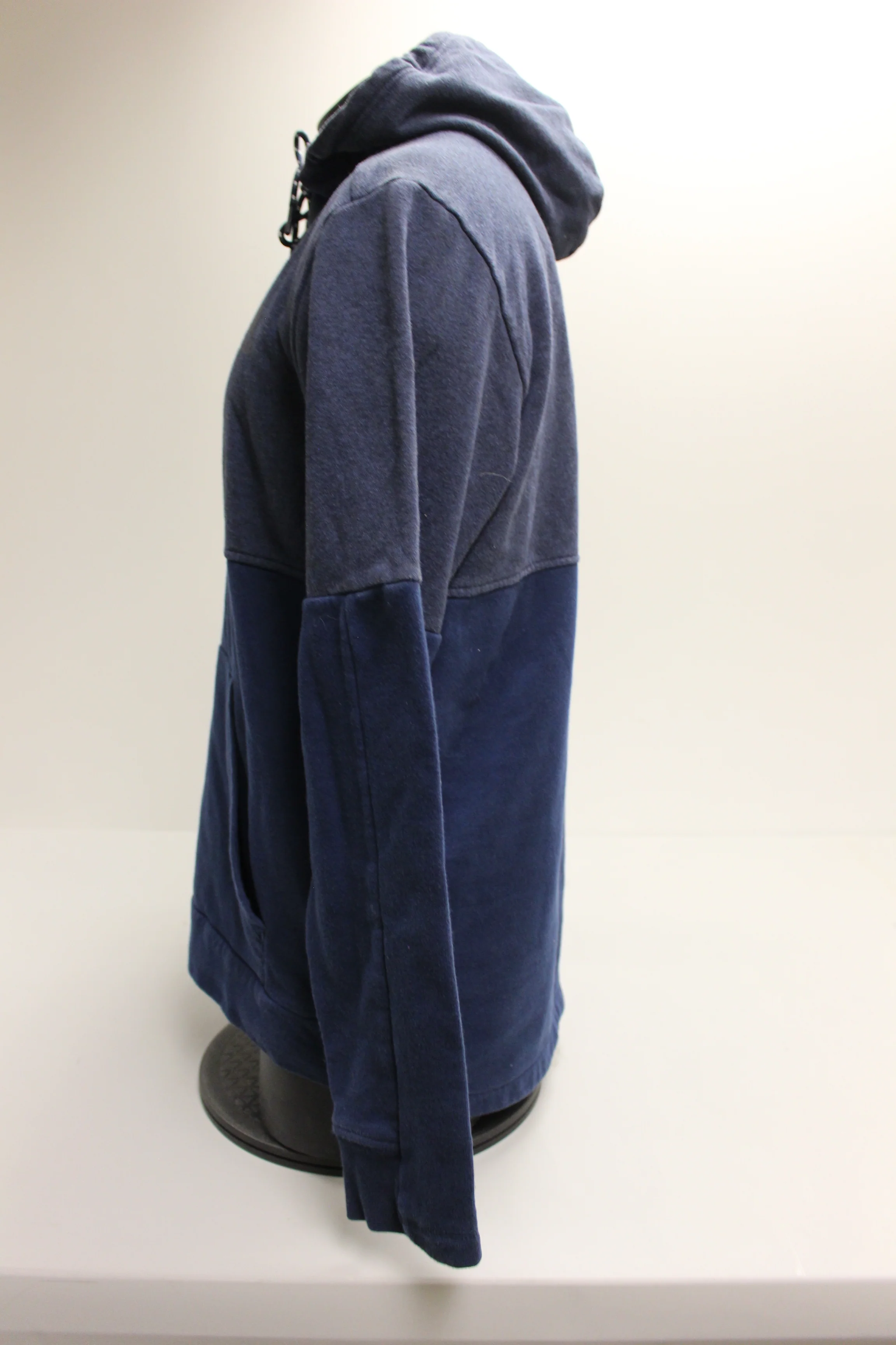 Men's Adidas Navy Blue Hooded Sweatshirt - Medium - Used - Image 8