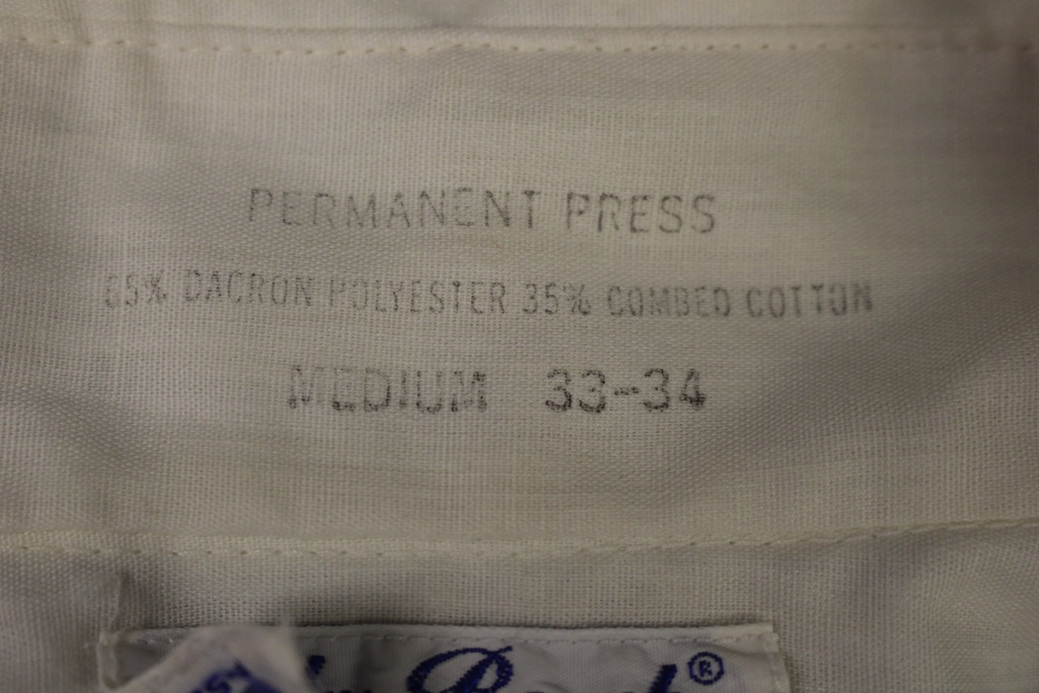 Men's Palm Beach Formals M-2 Dress Shirt - Medium/33-34 - White - Used - Image 2