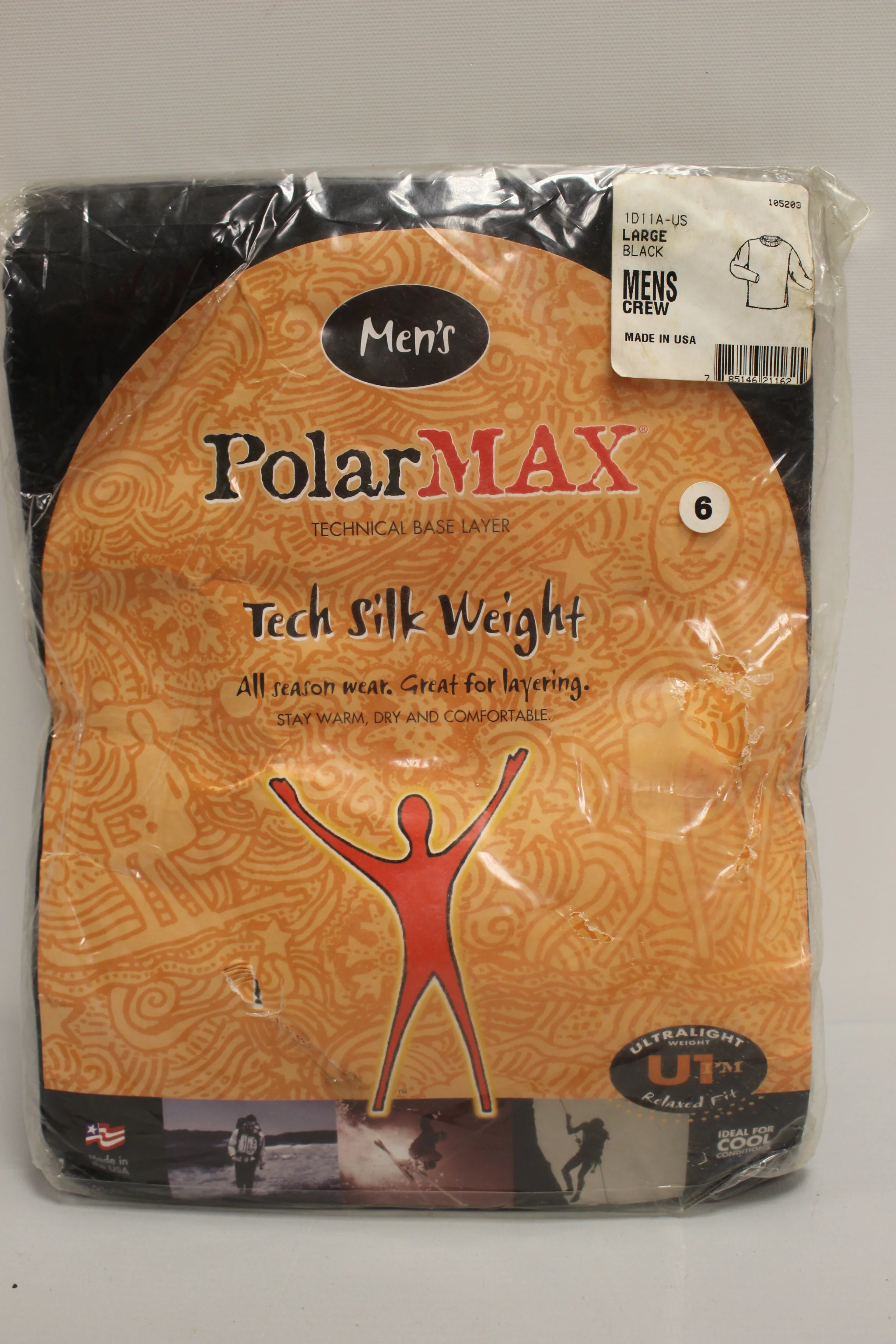 Men's PolarMax Base Layer Shirt - Large (42-44) - New