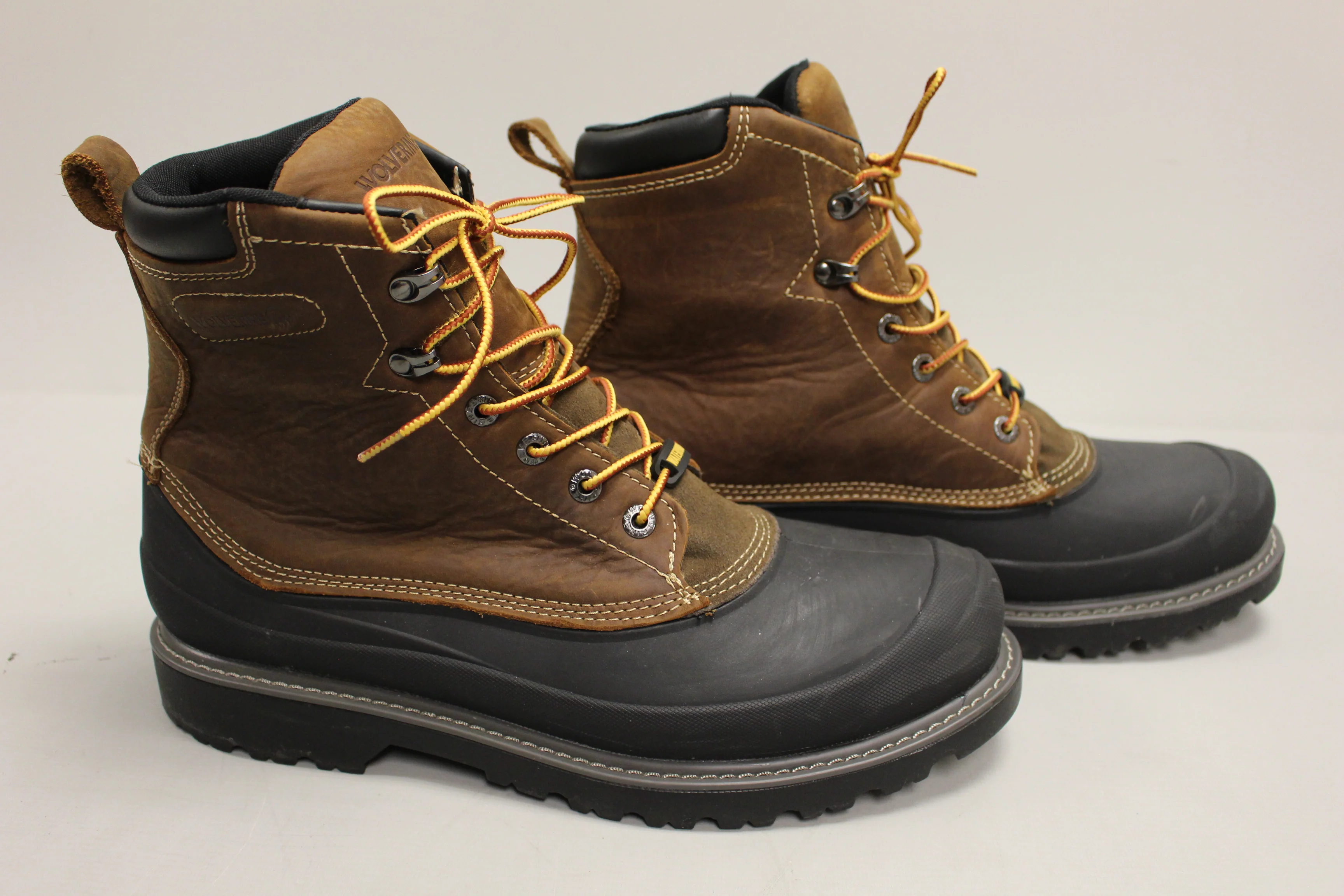 Men's Wolverine Floorhand Swamp Work Boots - Size: 14M - Steel Toe - Used - Image 3
