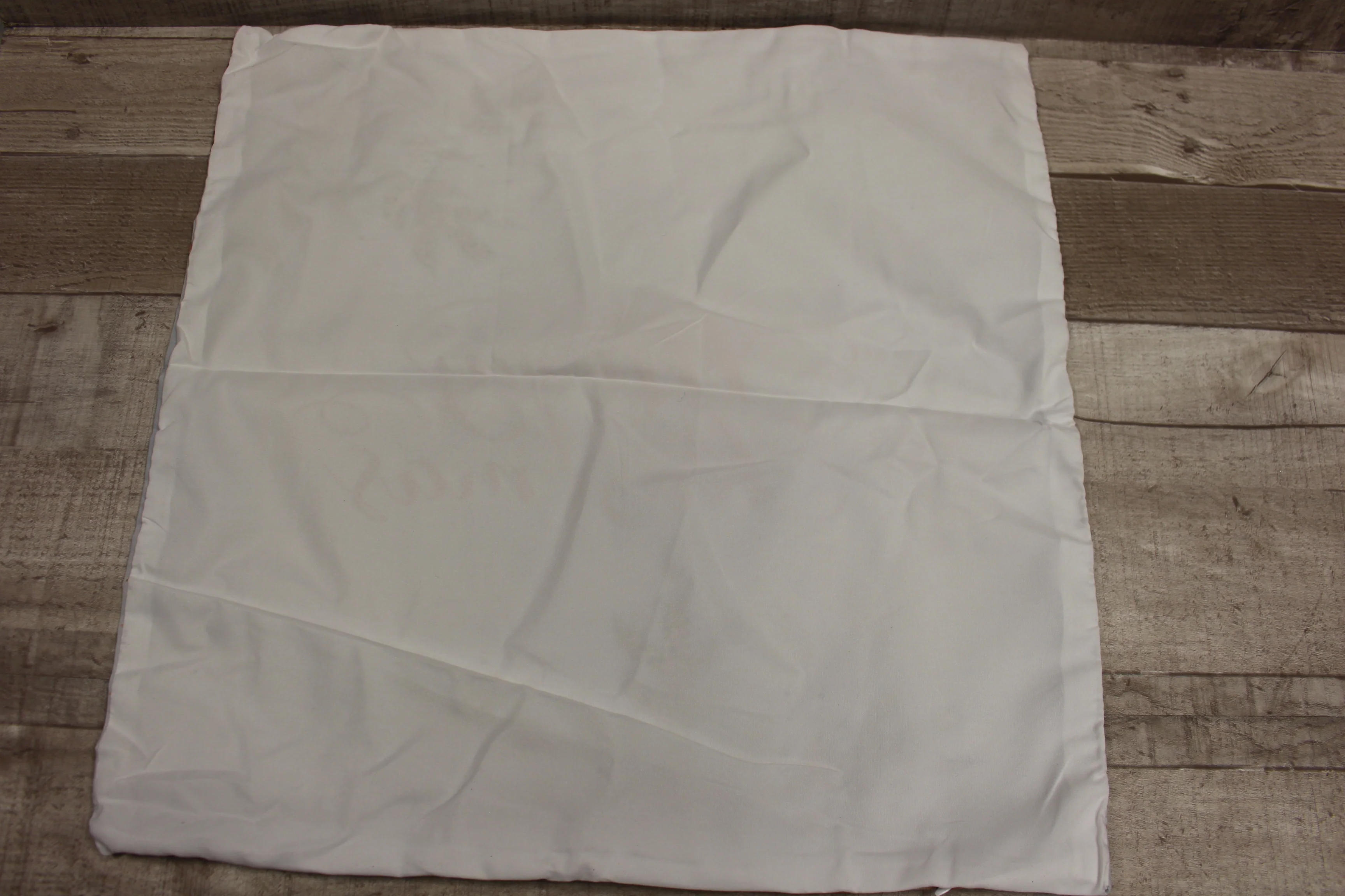 Merry Christmas Winter Snow Couch Pillowcase Case - White/Gold - New - Image 2