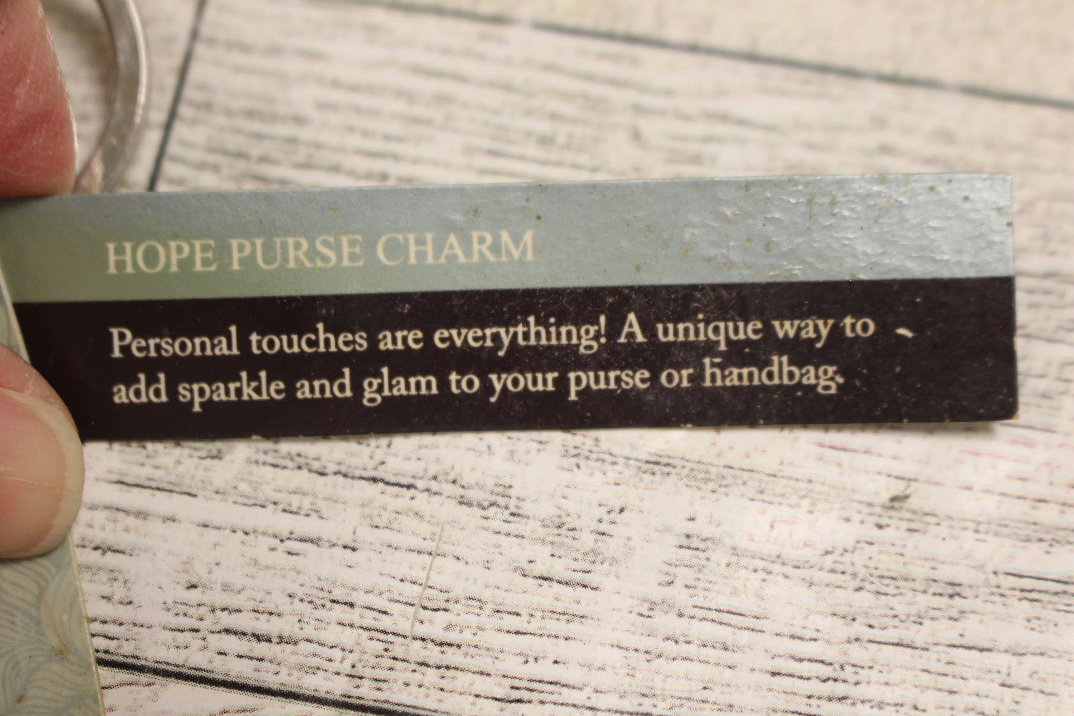 Miche Hope Purse Charm Keychain -Great for Diaper Bags Totes Keys - New - Image 4