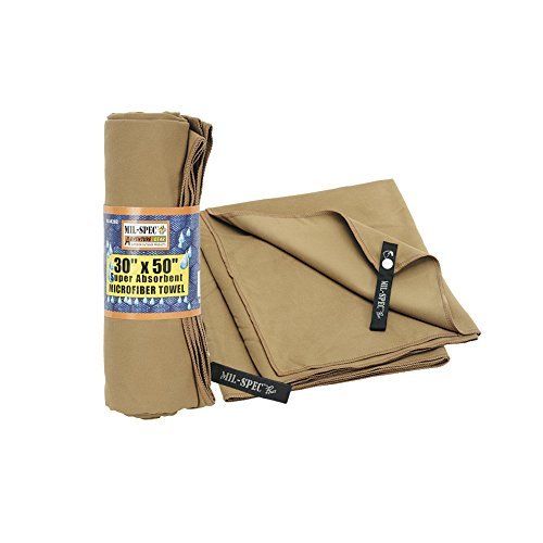 Mil-Spec Super Absorbent Microfiber Towel - 30" x 50" - New