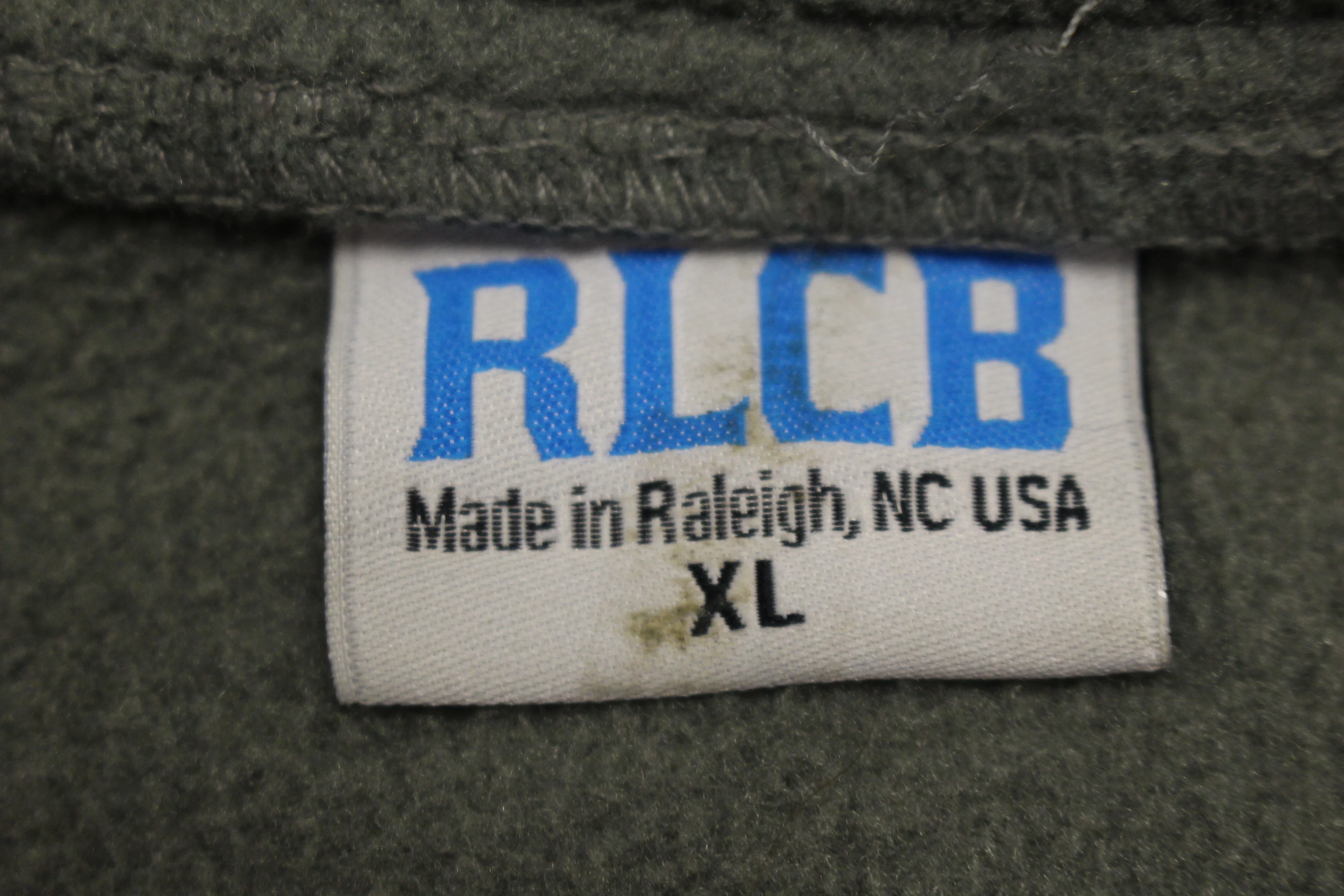 Military Style RLCB Men's Fleece Jacket - Sage Green - Size: XL - Used - Image 6