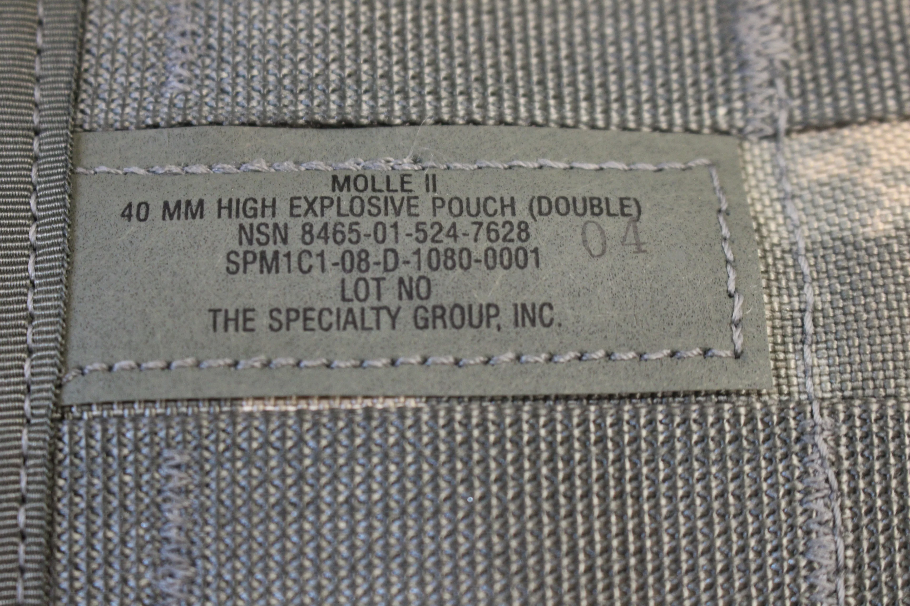 Molle II ACU 40mm High Explosive Pouch (Double) - 8465-01-524-7628 - New - Image 4