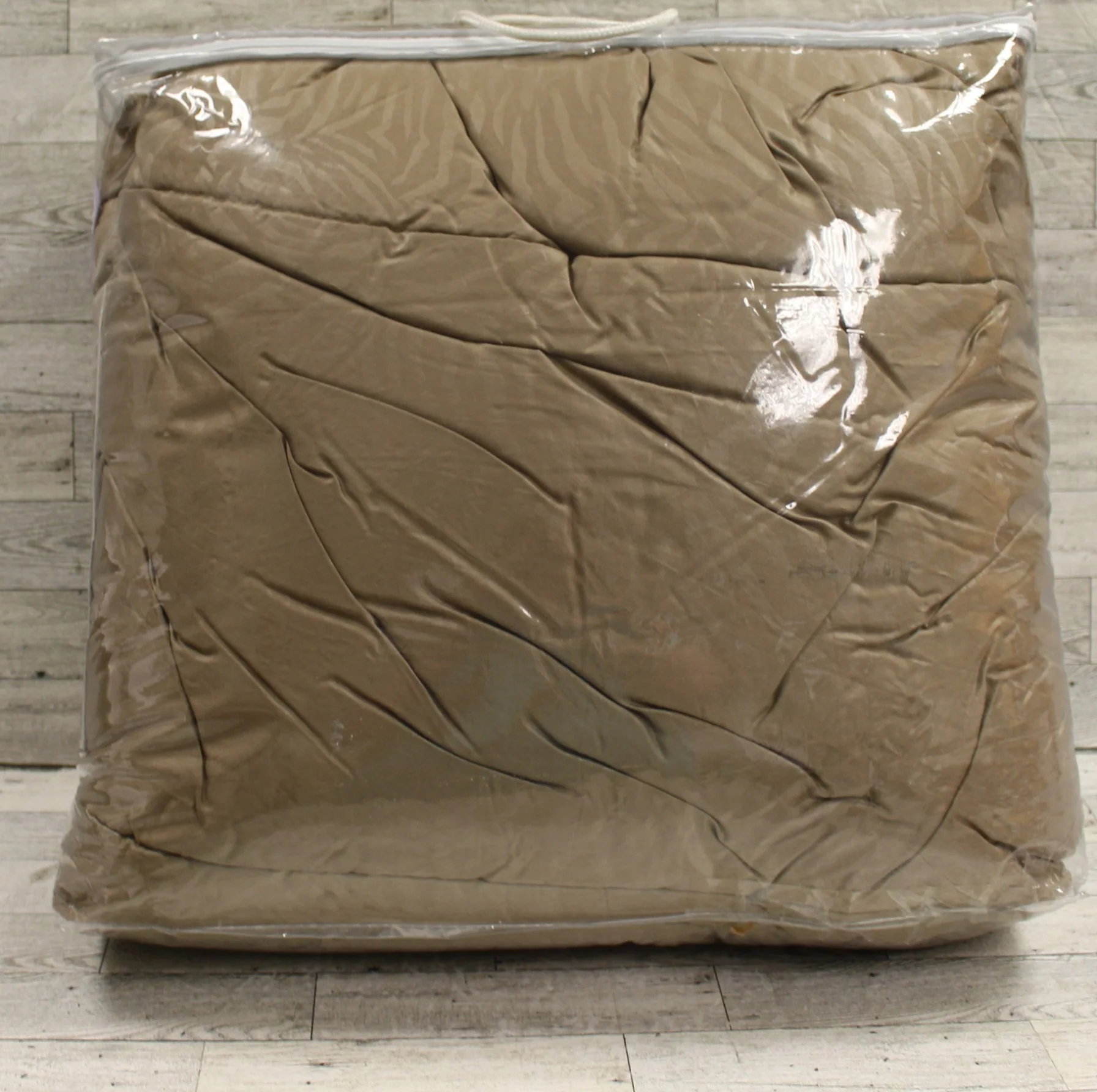 Morgan 4 Pc. Embossed Microfiber Comforter Set - Queen - Zebra Birch - New - Image 2