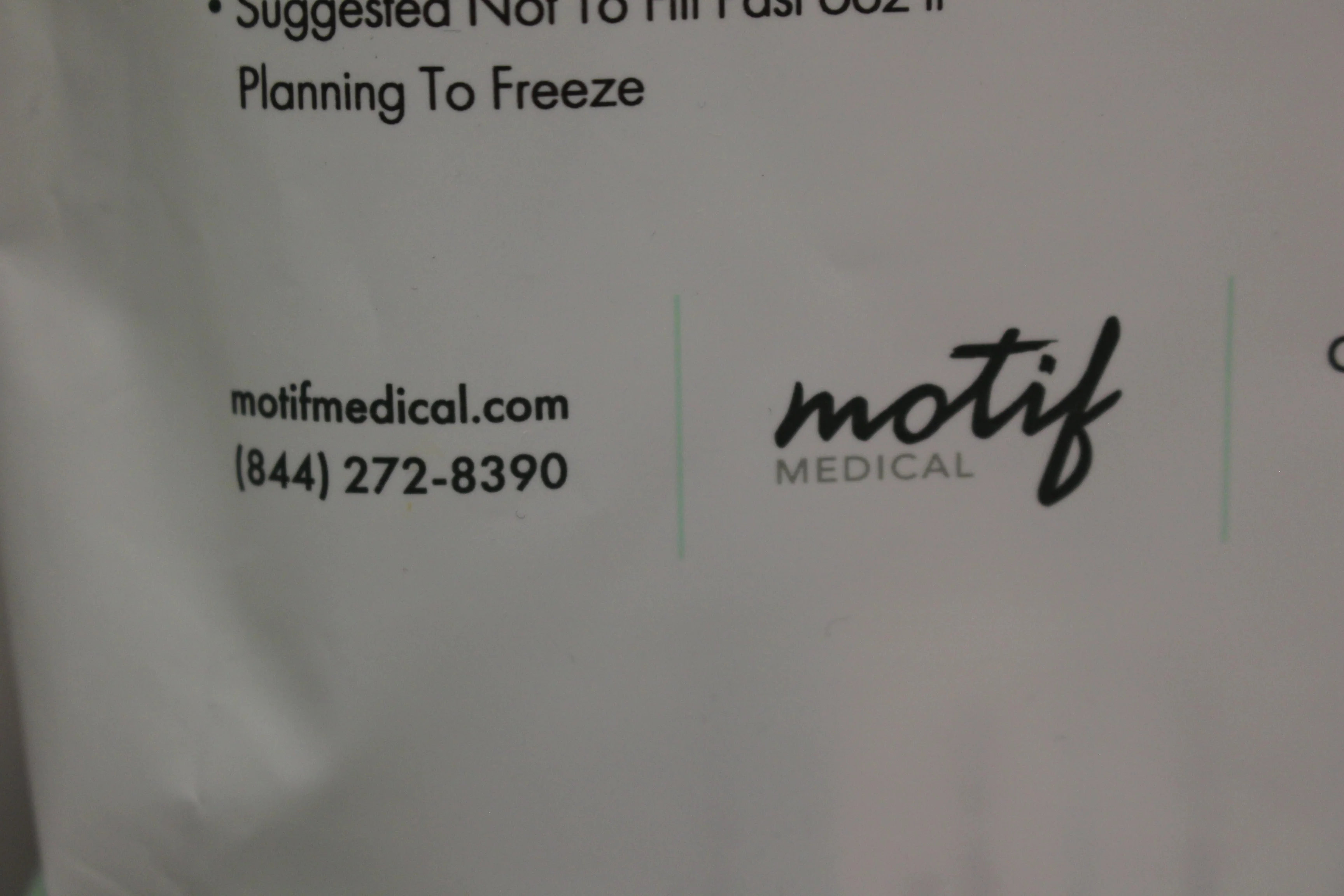 Motif Medical Breastmilk Storage Bags - 100 Count - New - Image 7