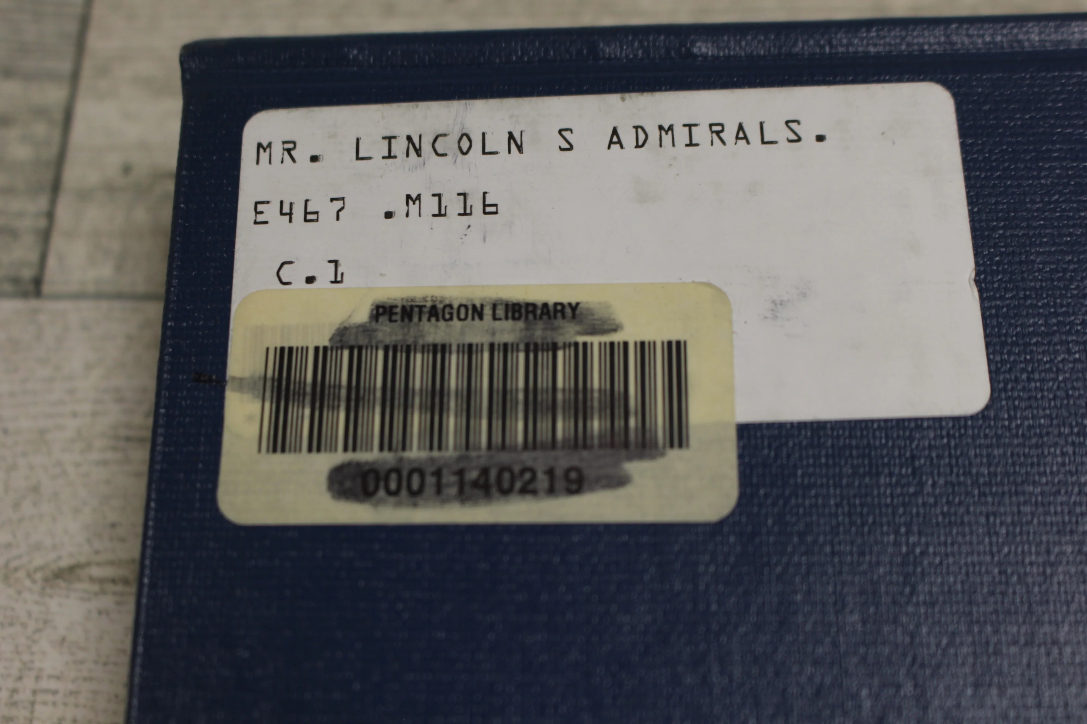 Mr. Lincoln's Admirals by MacCartney - Used - Image 2