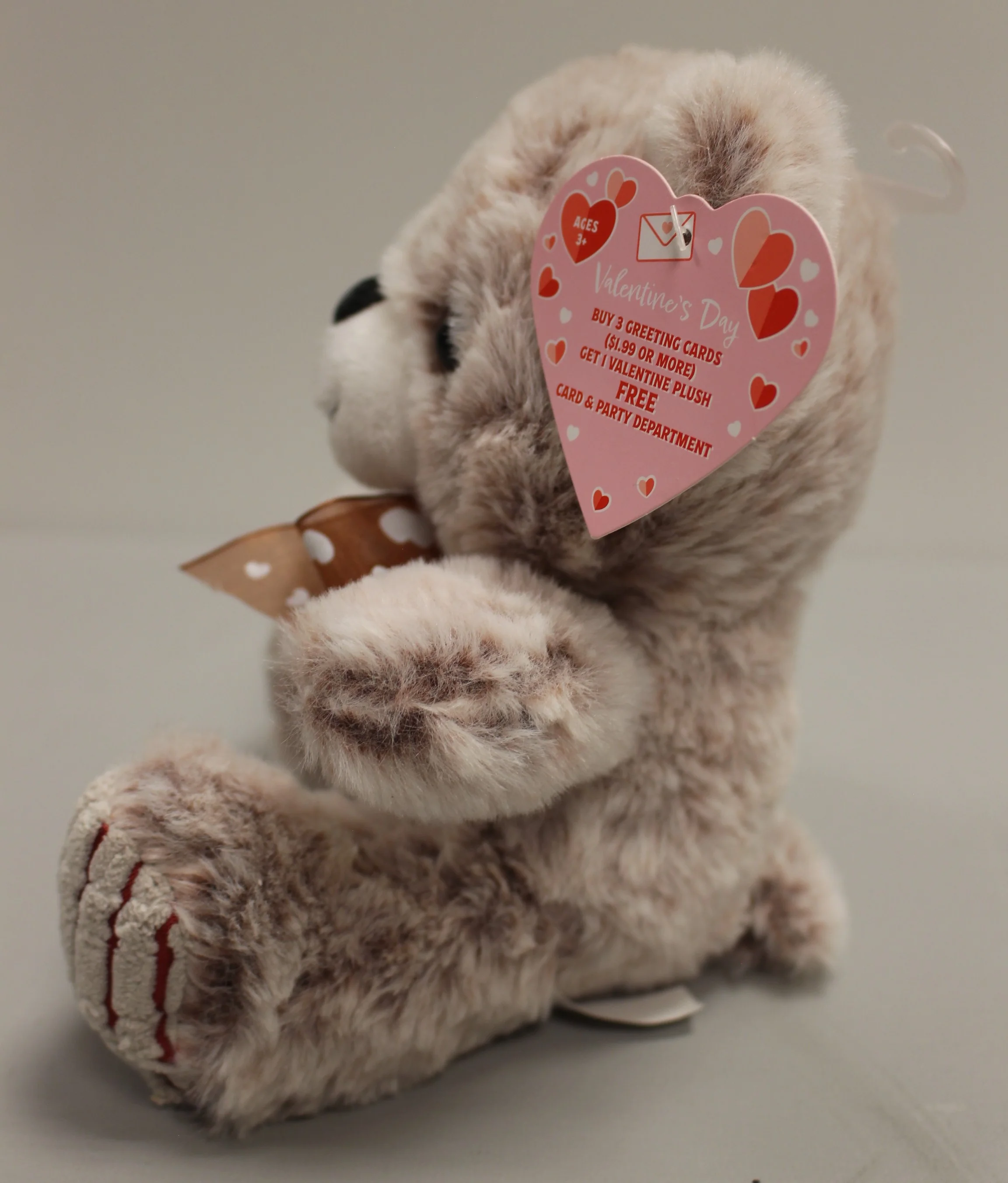MTY International Valentine's Day Teddy Bear Stuffed Plush - New - Image 5