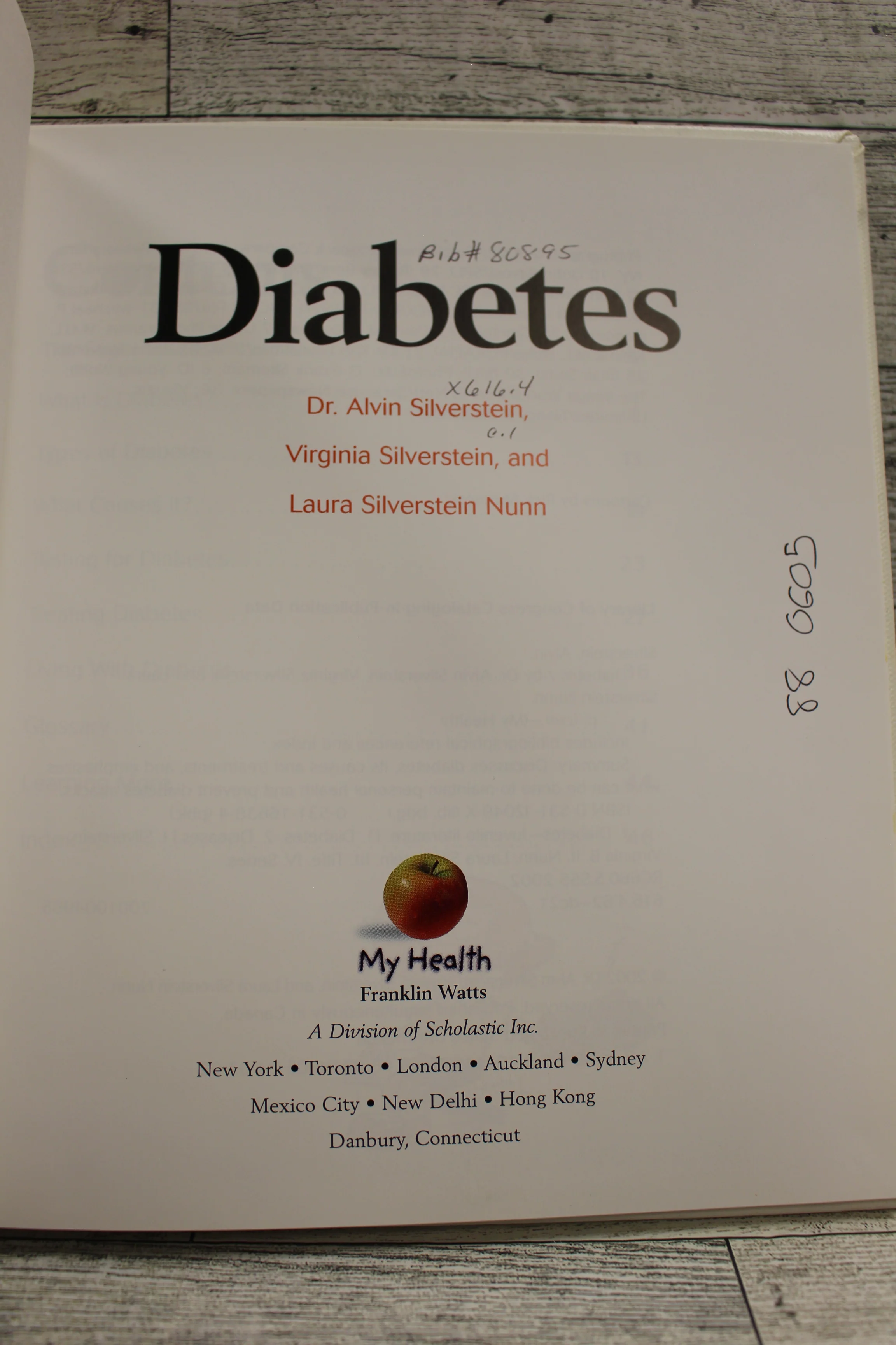 My Health Diabetes by Dr. Alvin Silverstein, Virginia Silversteing - Image 3