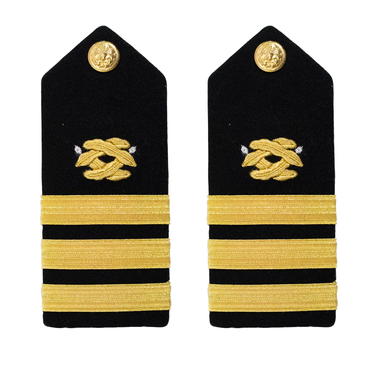 Navy Shoulder Board: Commander Civil Engineer - Male - New