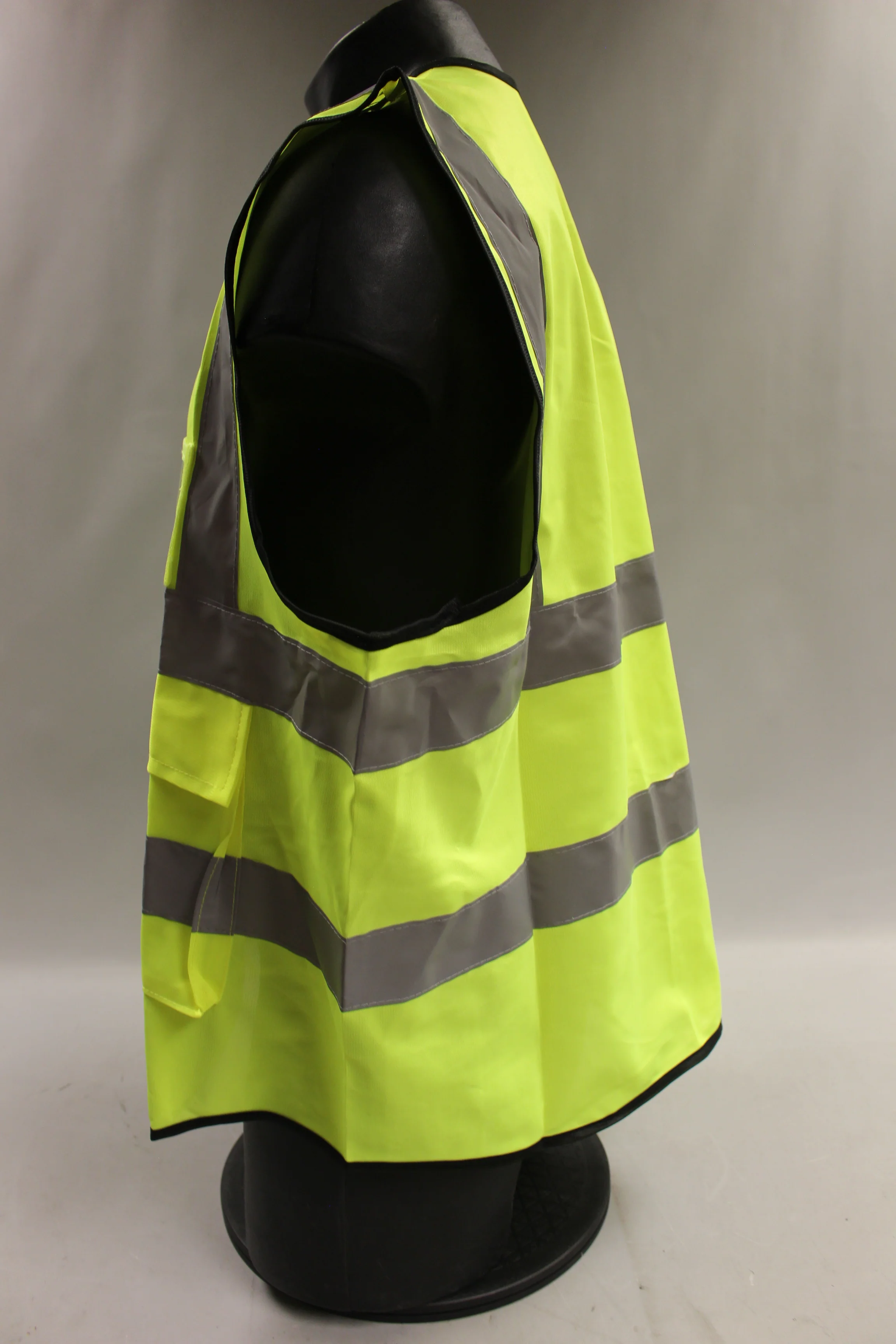 Neon Lime Green Safety Vest - Size: XL - New - Image 3