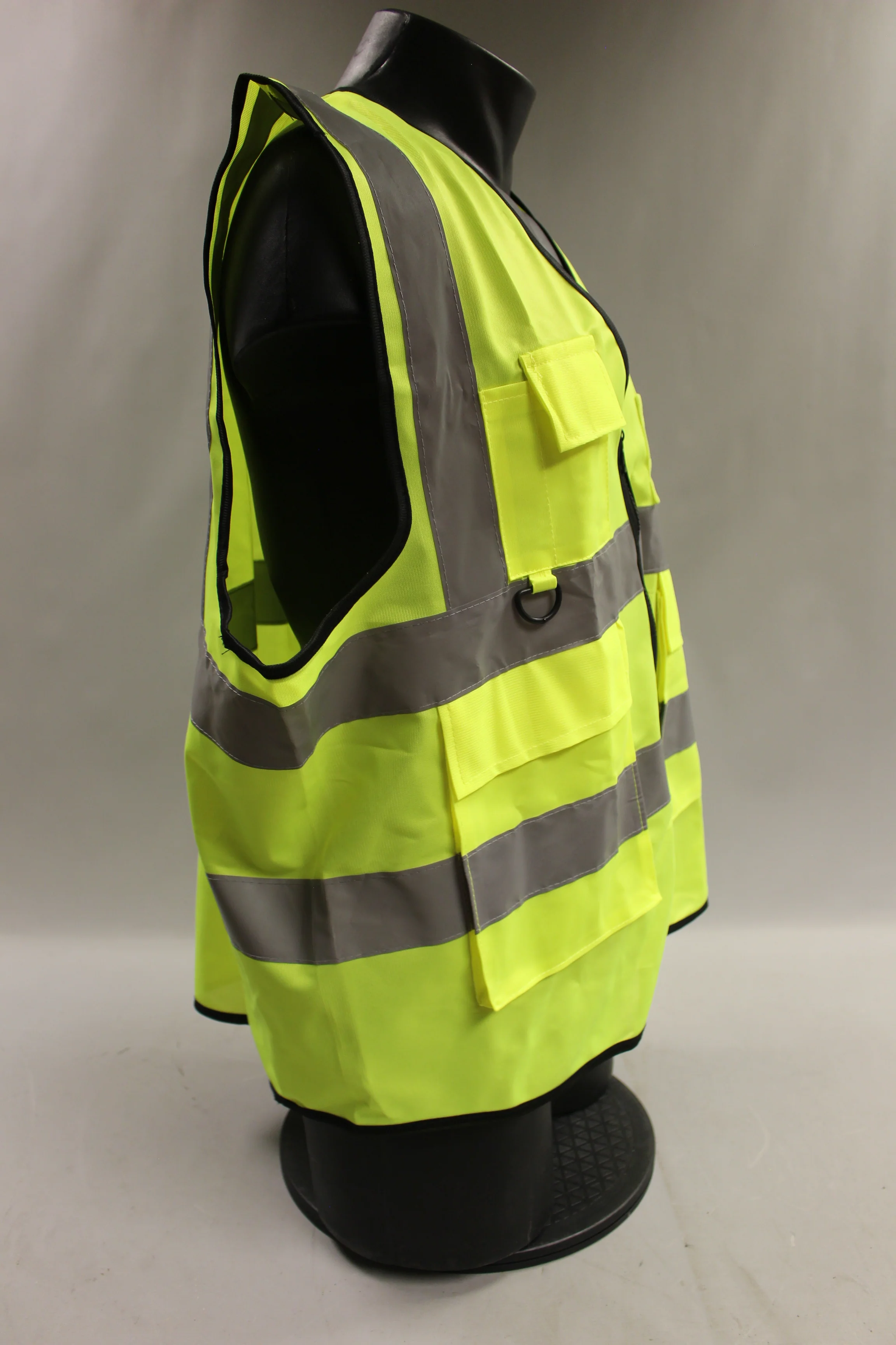 Neon Lime Green Safety Vest - Size: XL - New - Image 4