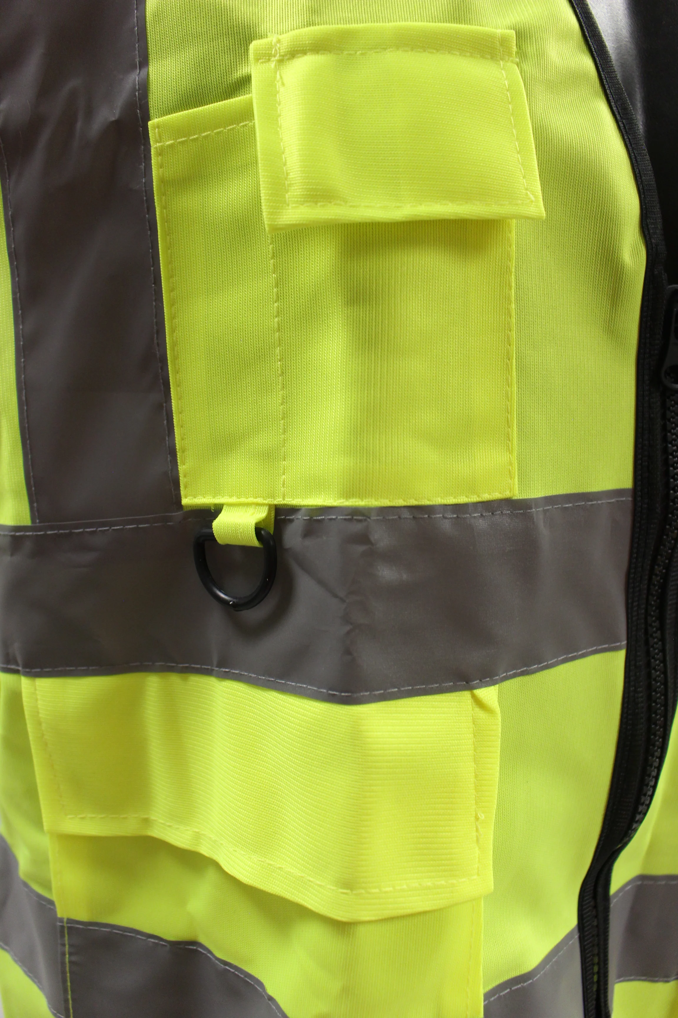 Neon Lime Green Safety Vest - Size: XL - New - Image 8