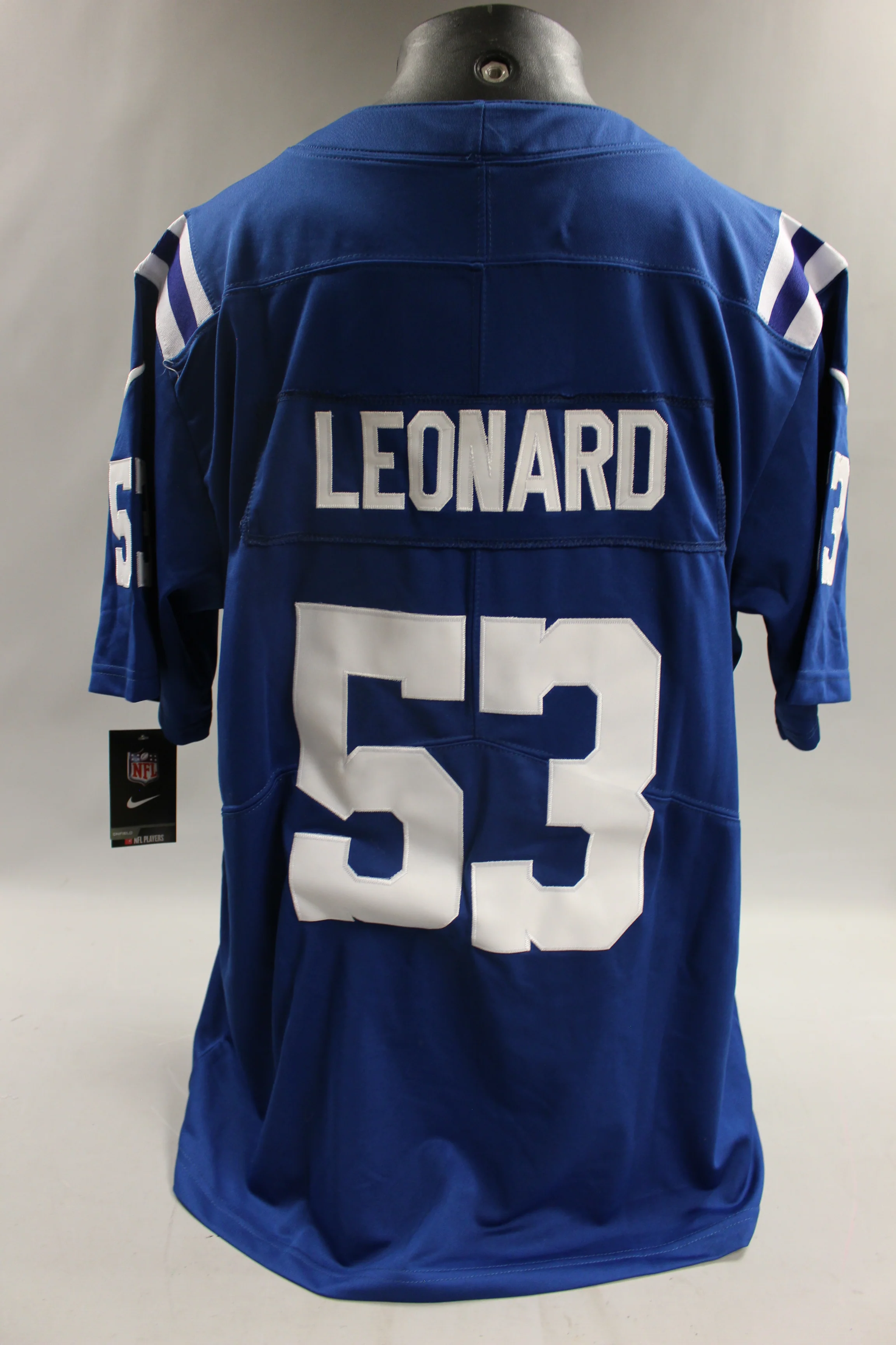 NFL Darius Leonard #53 Football Jersey - Colts - XL- New - Image 2