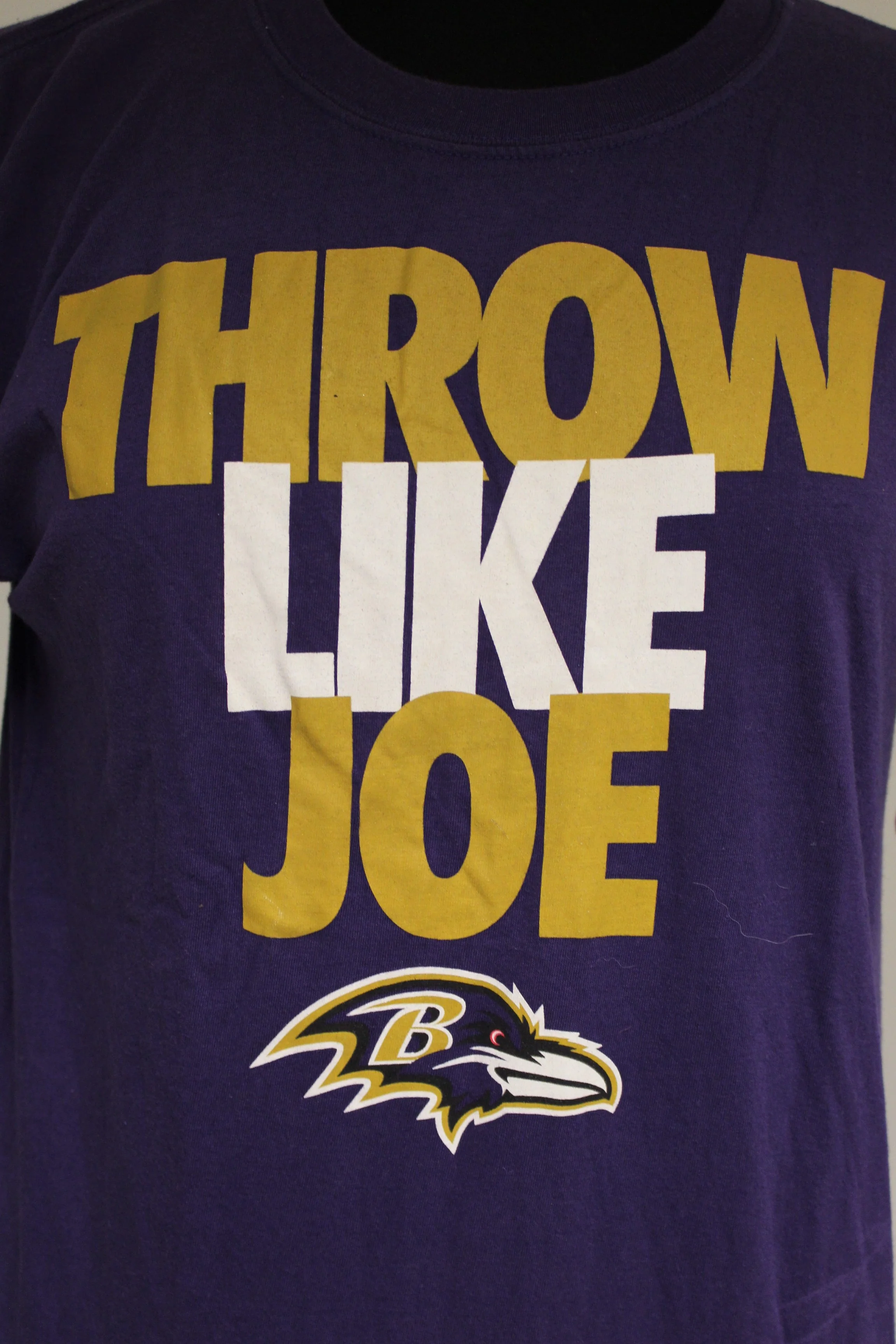 Nike Throw Like Joe Baltimore Ravens T-Shirt, Small - Image 2