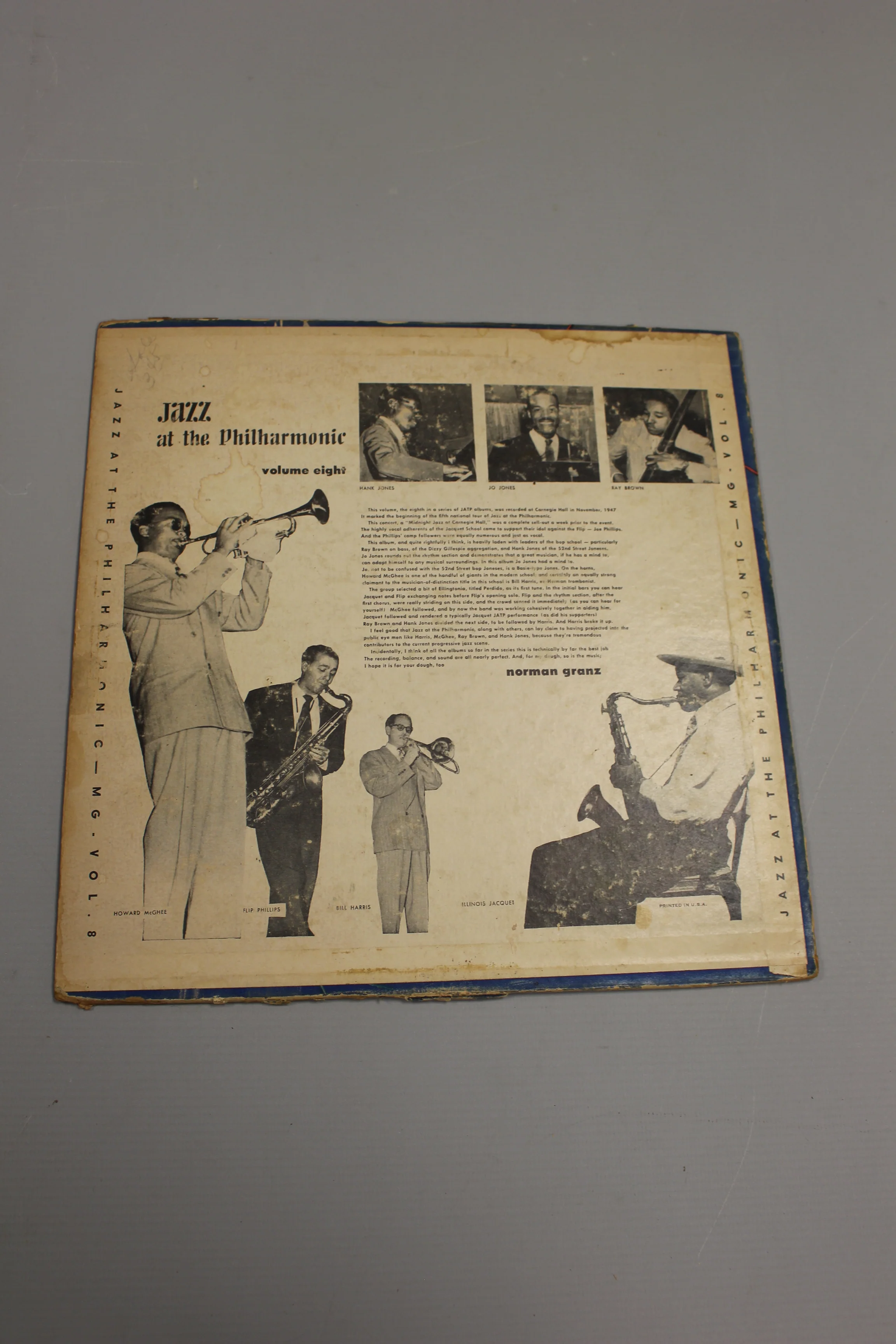 Norman Granz,Merc."Jazz At The Philharmonic Volume Eight" - Image 6