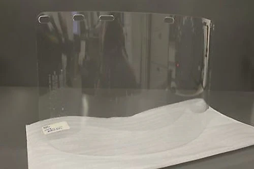North Safety A8154 Polycarbonate Face Shield Visor - Clear - New - Image 3