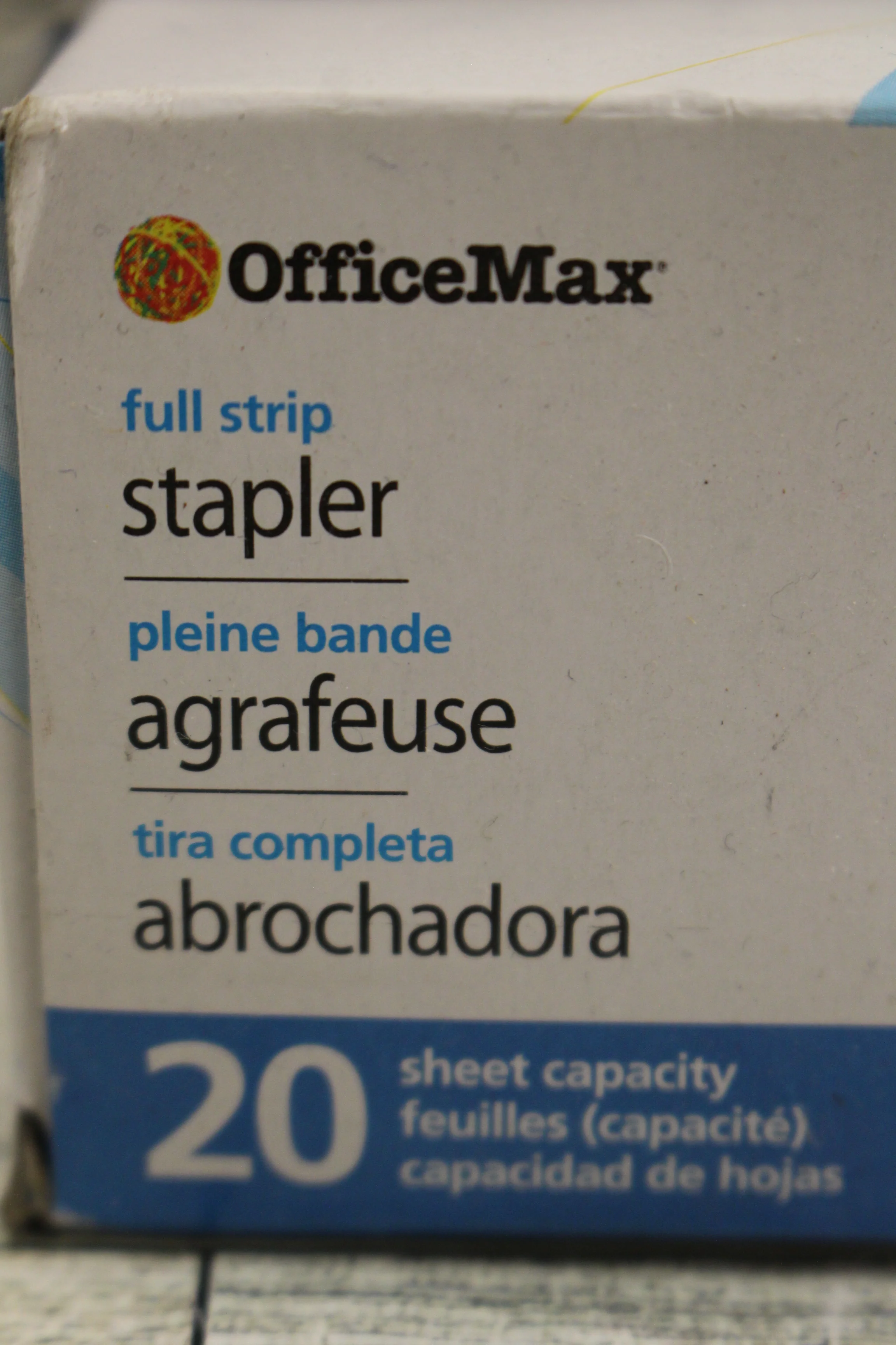 OfficeMax Full Strip Stapler - Standard Stapler- 20 Sheet Capacity - New - Image 12