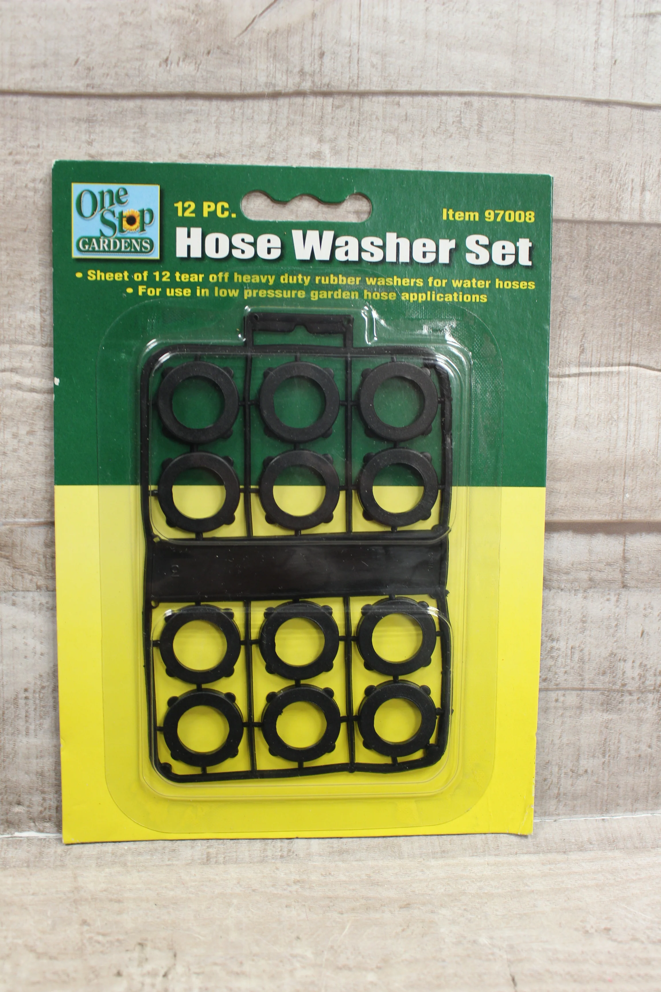 One Stop Garden 12-Piece Hose Washer Set -New