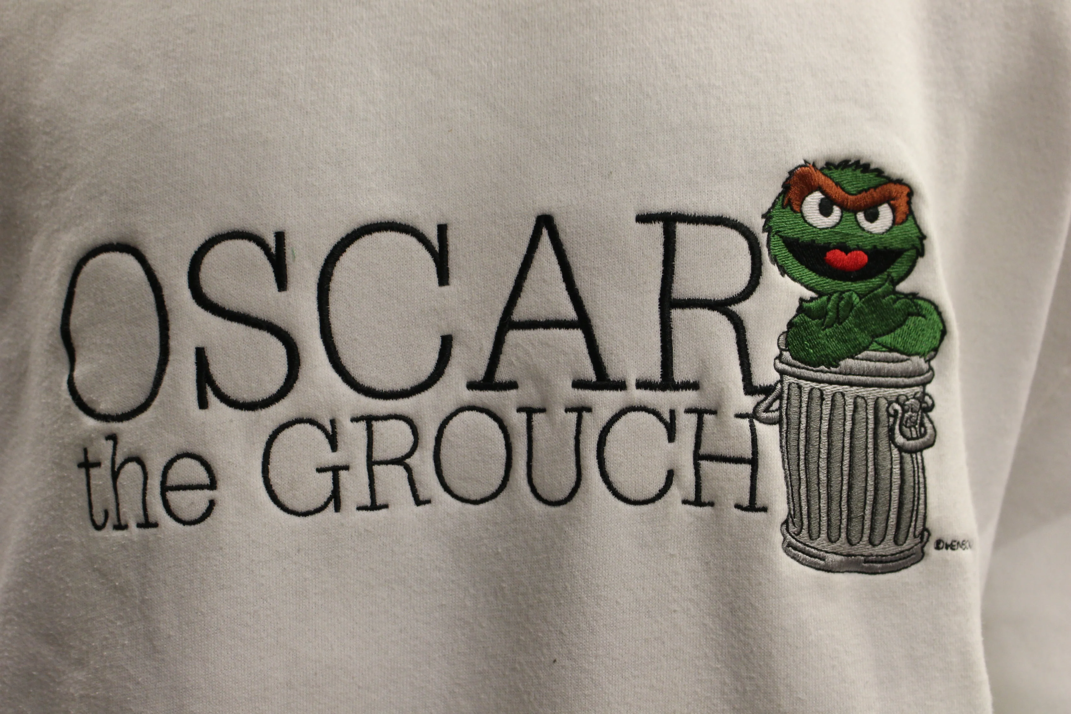 Oscar the Grouch Sweatshirt - Size: Large - Used - Image 7