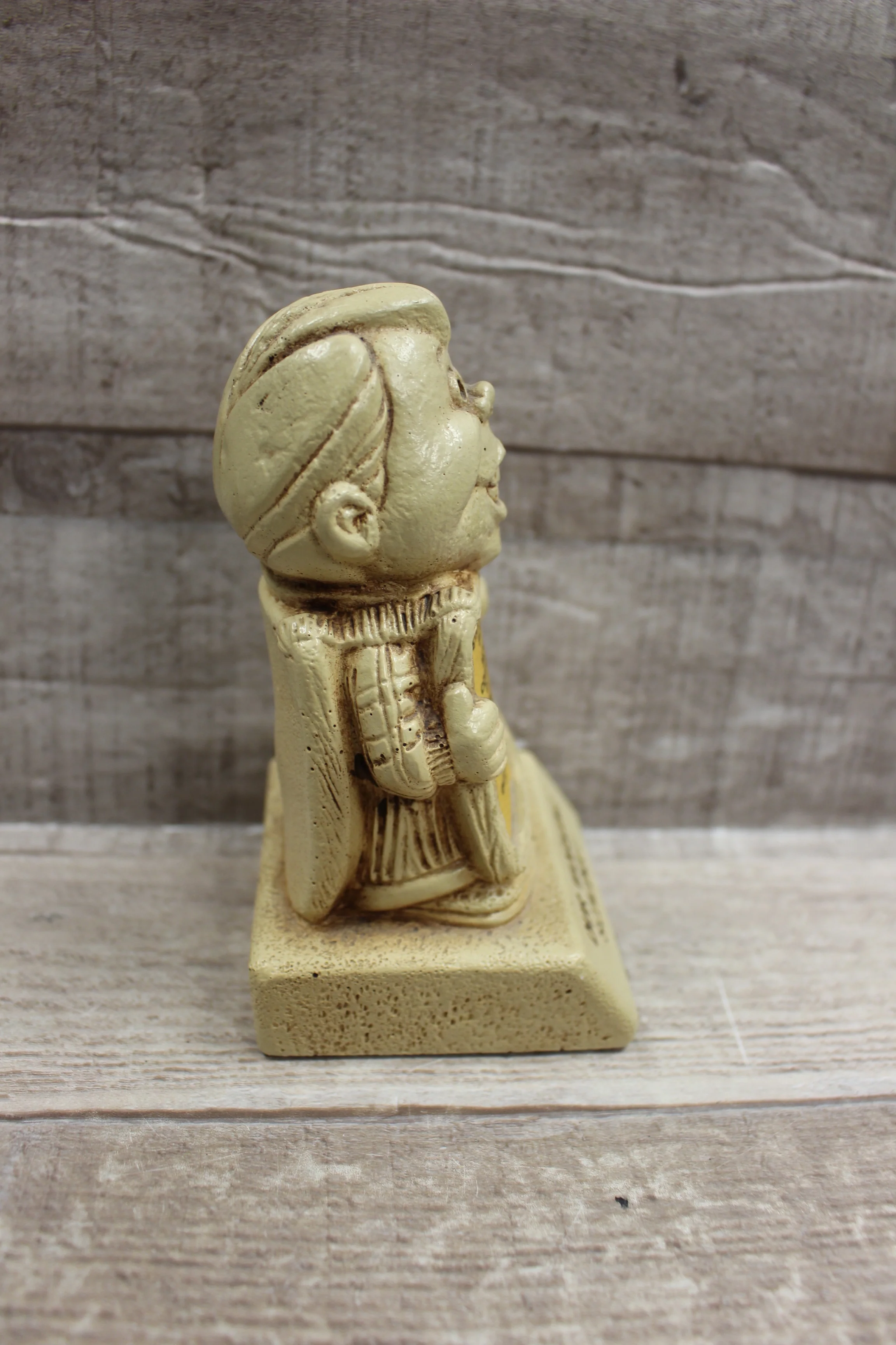 Our Work Schedule Comedy Funny Wooden Figurine -Used - Image 2