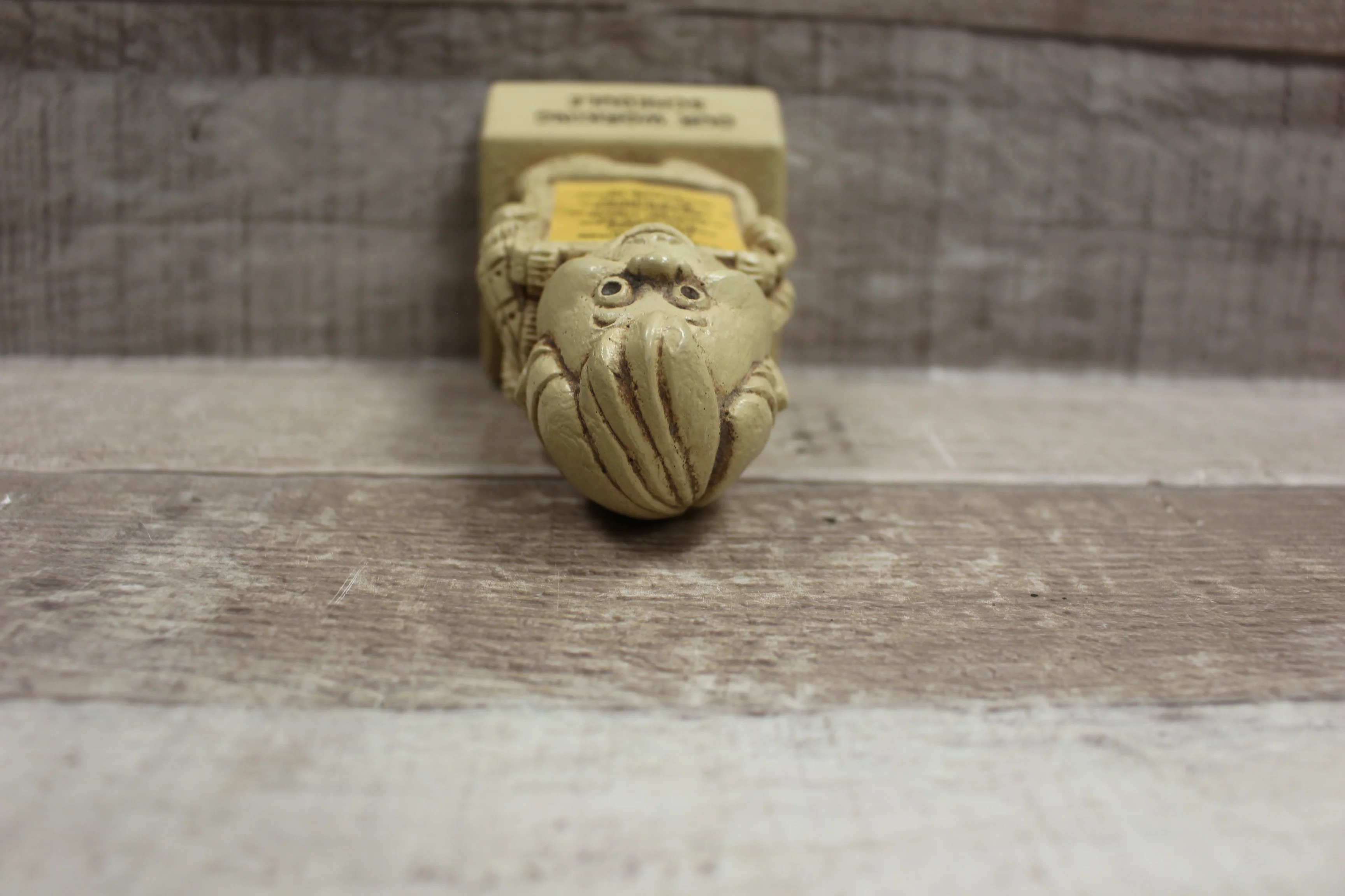 Our Work Schedule Comedy Funny Wooden Figurine -Used - Image 4
