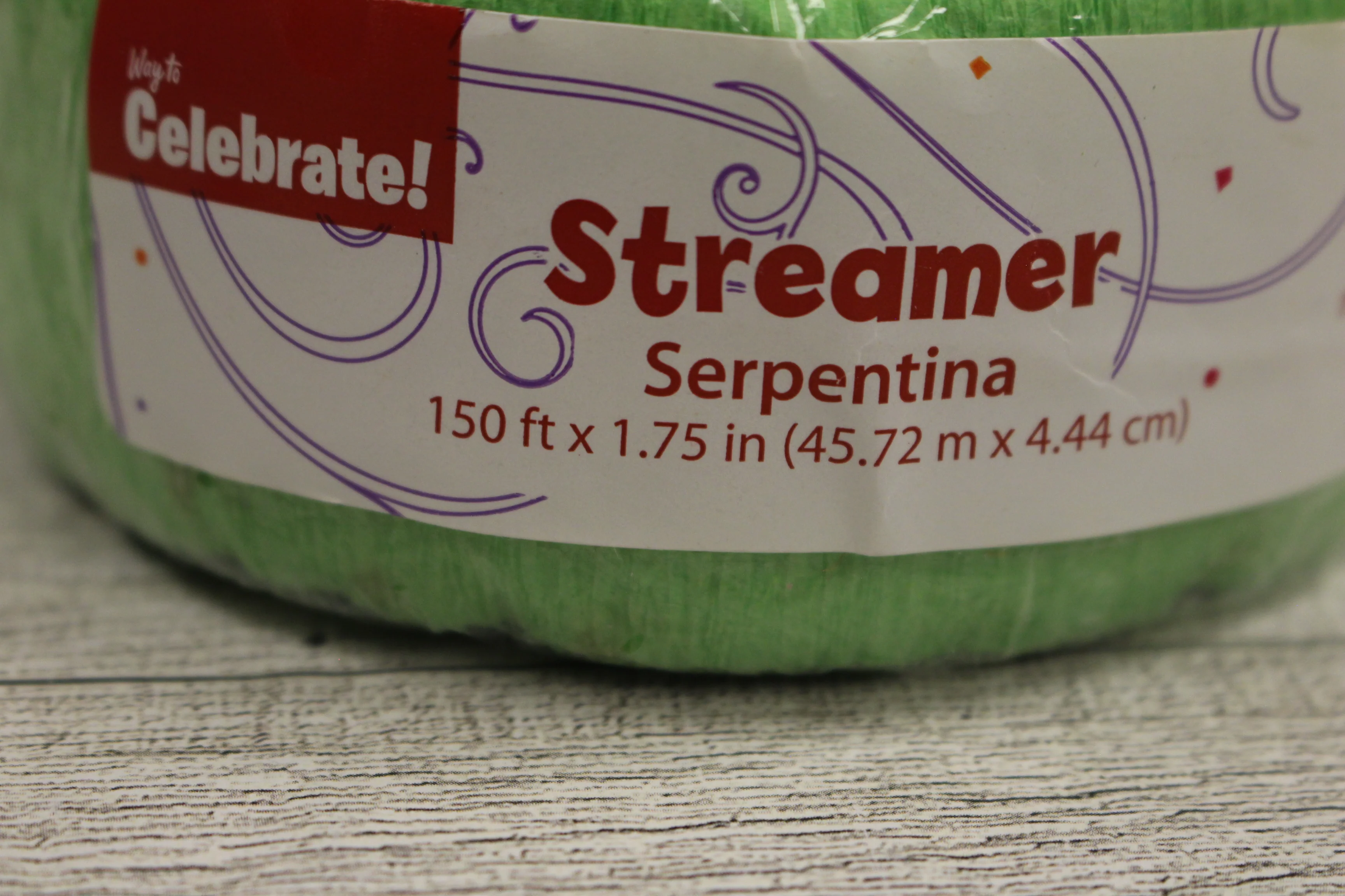 Pack of 3 Party Streamers - Blue, Pink, & Green - New - Image 5