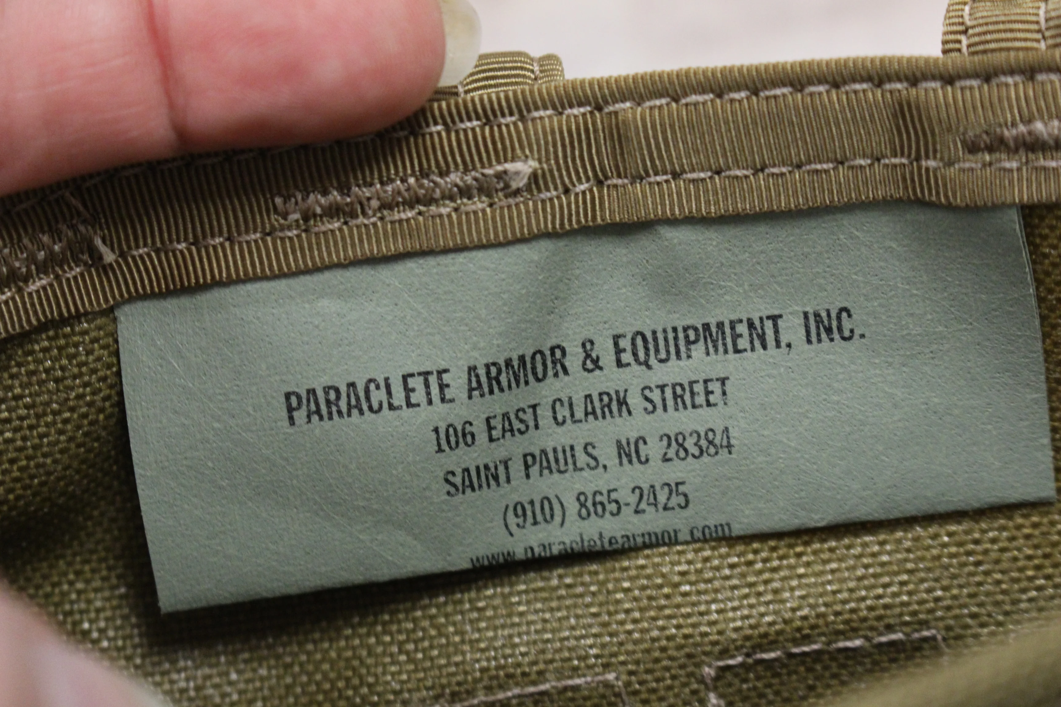 Paraclete Shoulder Protector - SPC0019 - Coyote - Used - Image 3
