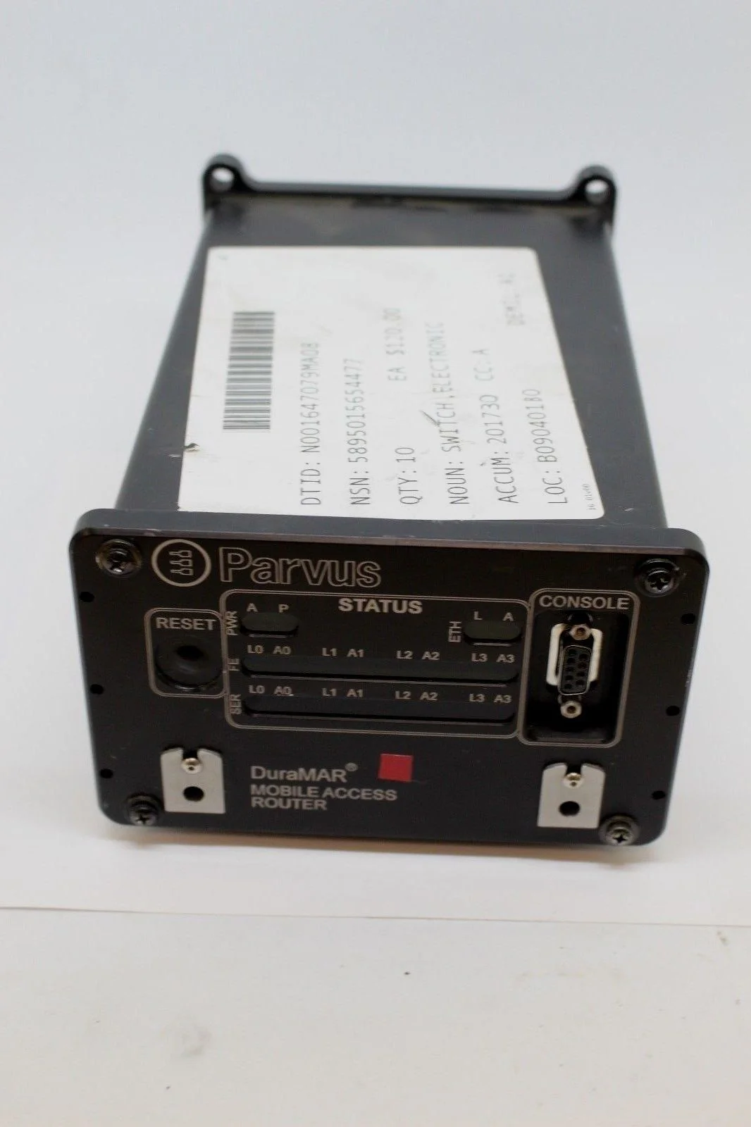 Parvus Electronic Switch, 5895-01-565-4477, MAR-1001-03 - Image 3