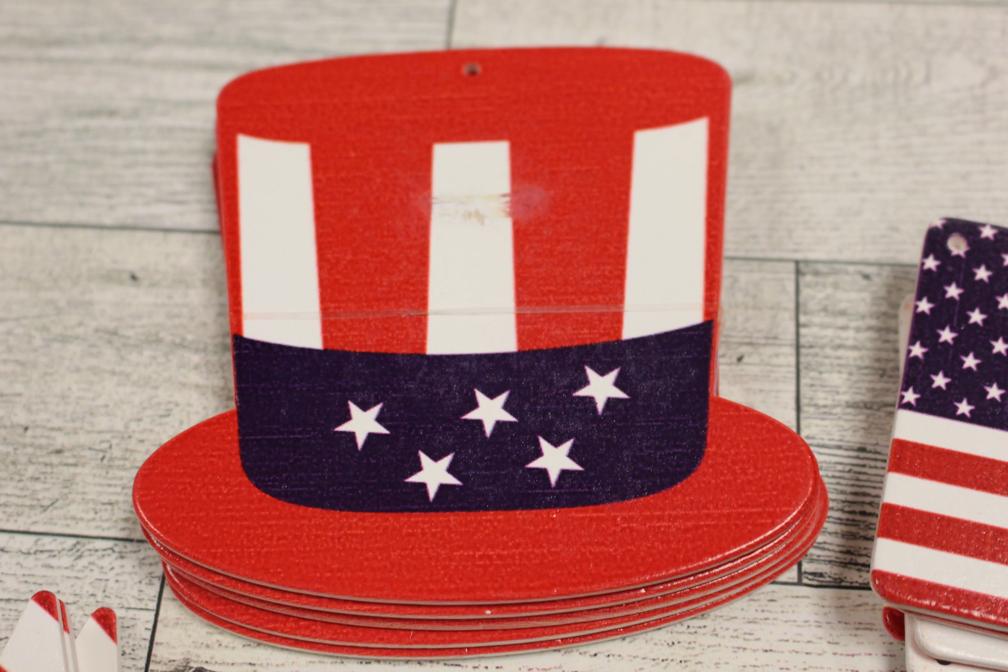 Patriotic Garland - 5 of each Design - Make It Yourself - New - Image 2