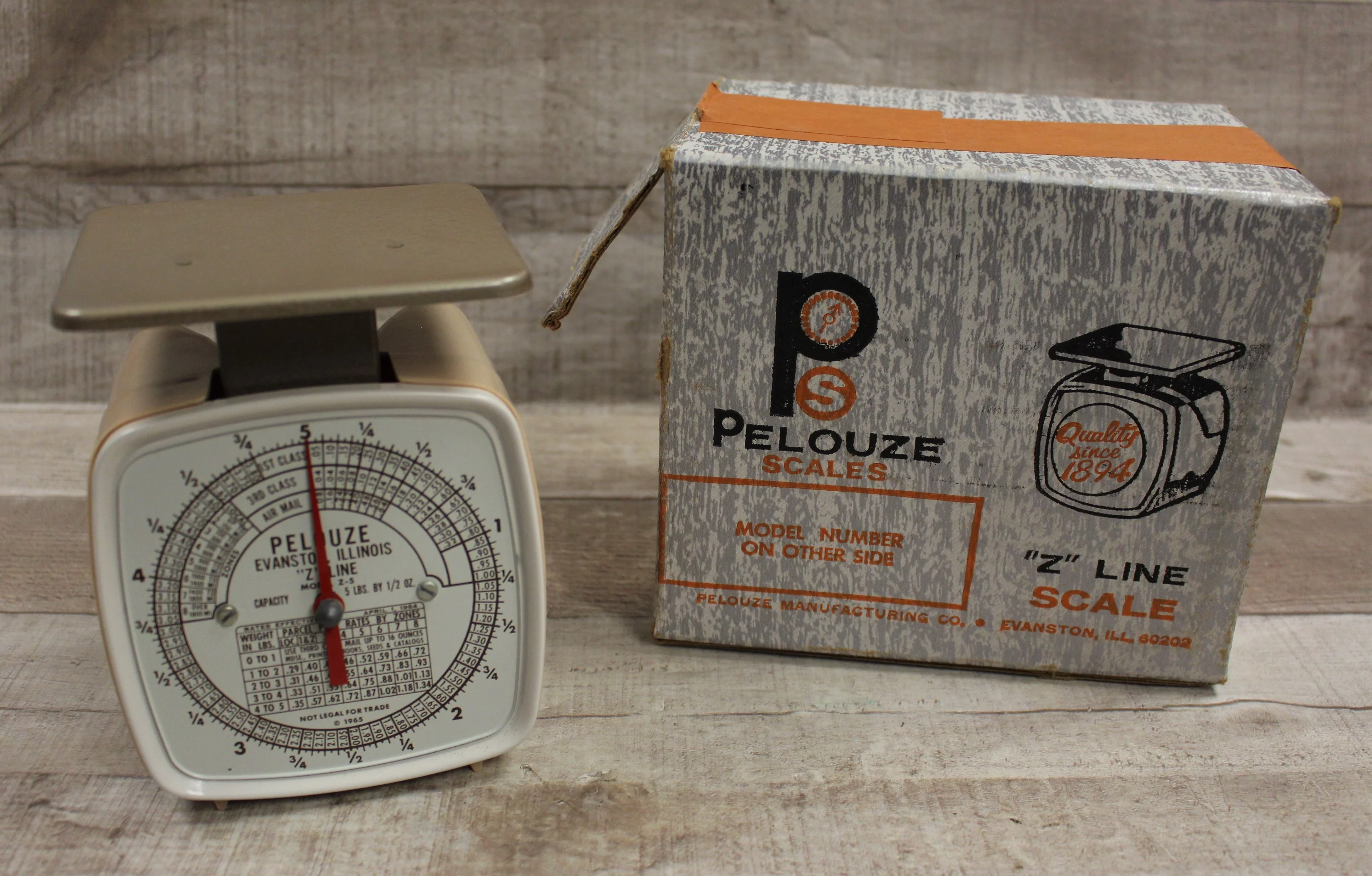 Pelouze "Z" Line Scale - Model: Z-5 - 5 lb - New