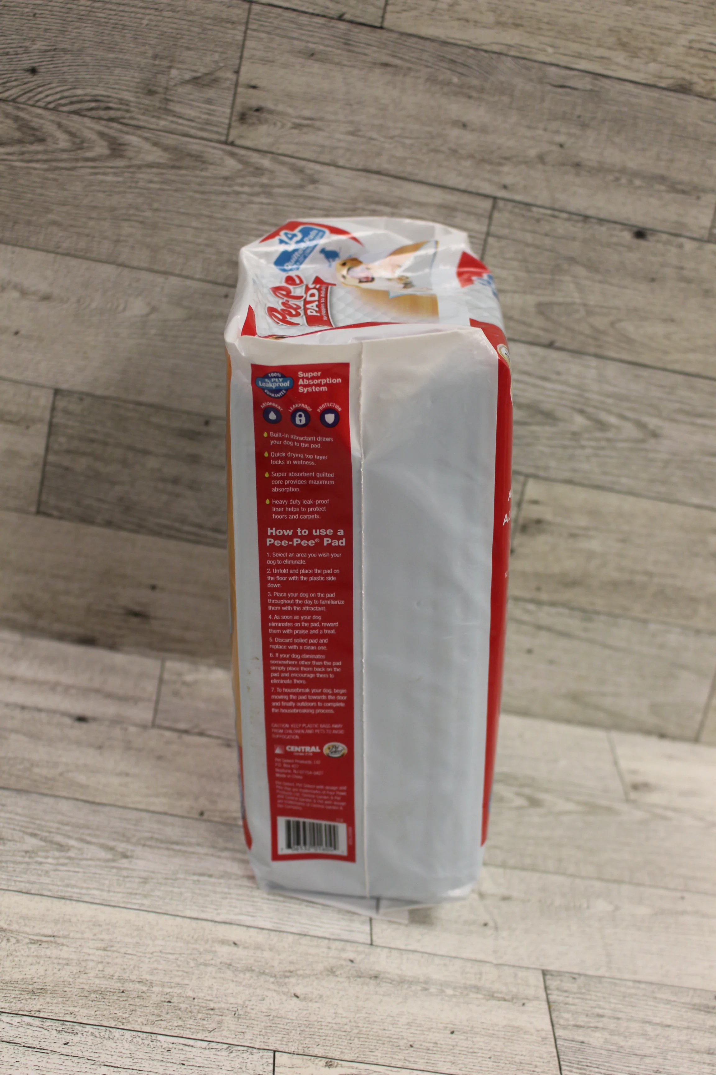 Pet Select Pee-Pee Pads - 22" x 22" - Qty: 14 - New - Image 2