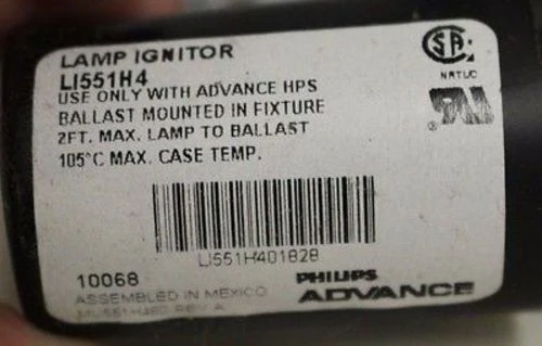 Philips Advance Core & Coil Ballast Kit with Prewired Ignitor, PN 71A8142-001D - Image 3