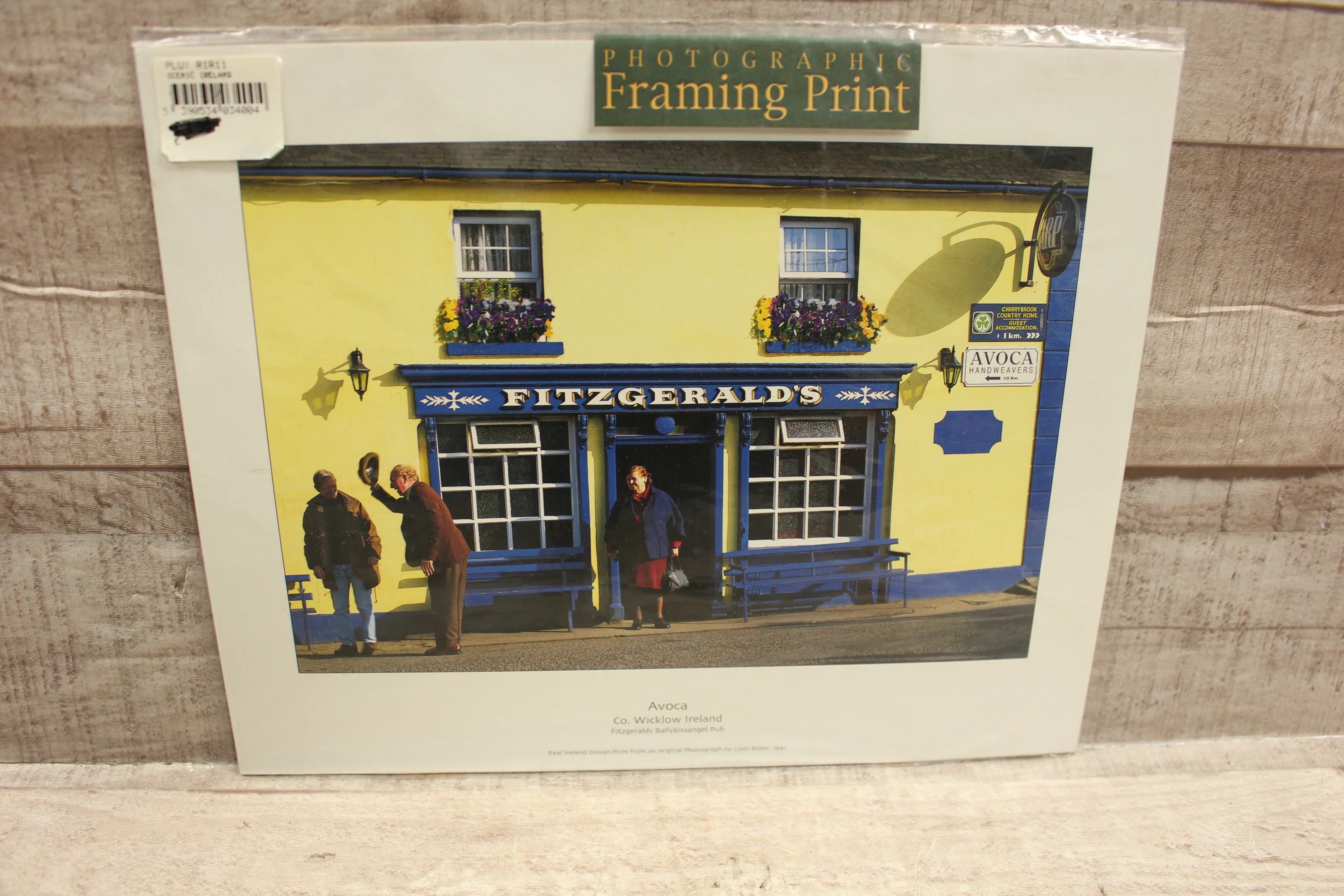 Photographic Framing Print of Ireland Shop 10"x8" -New