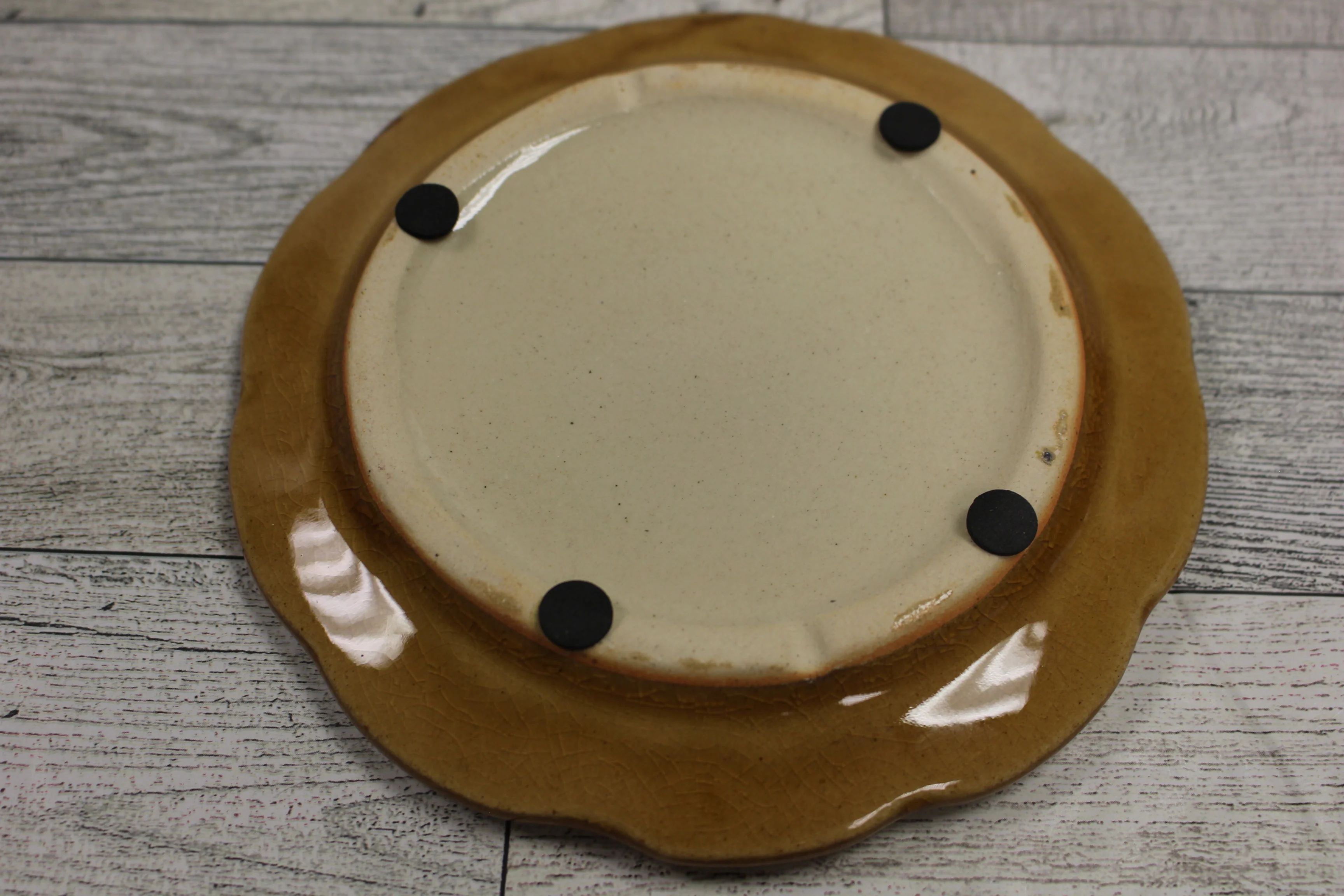 Pier 1 Autumn Plate Candle Holder - 6" - Used - Image 2