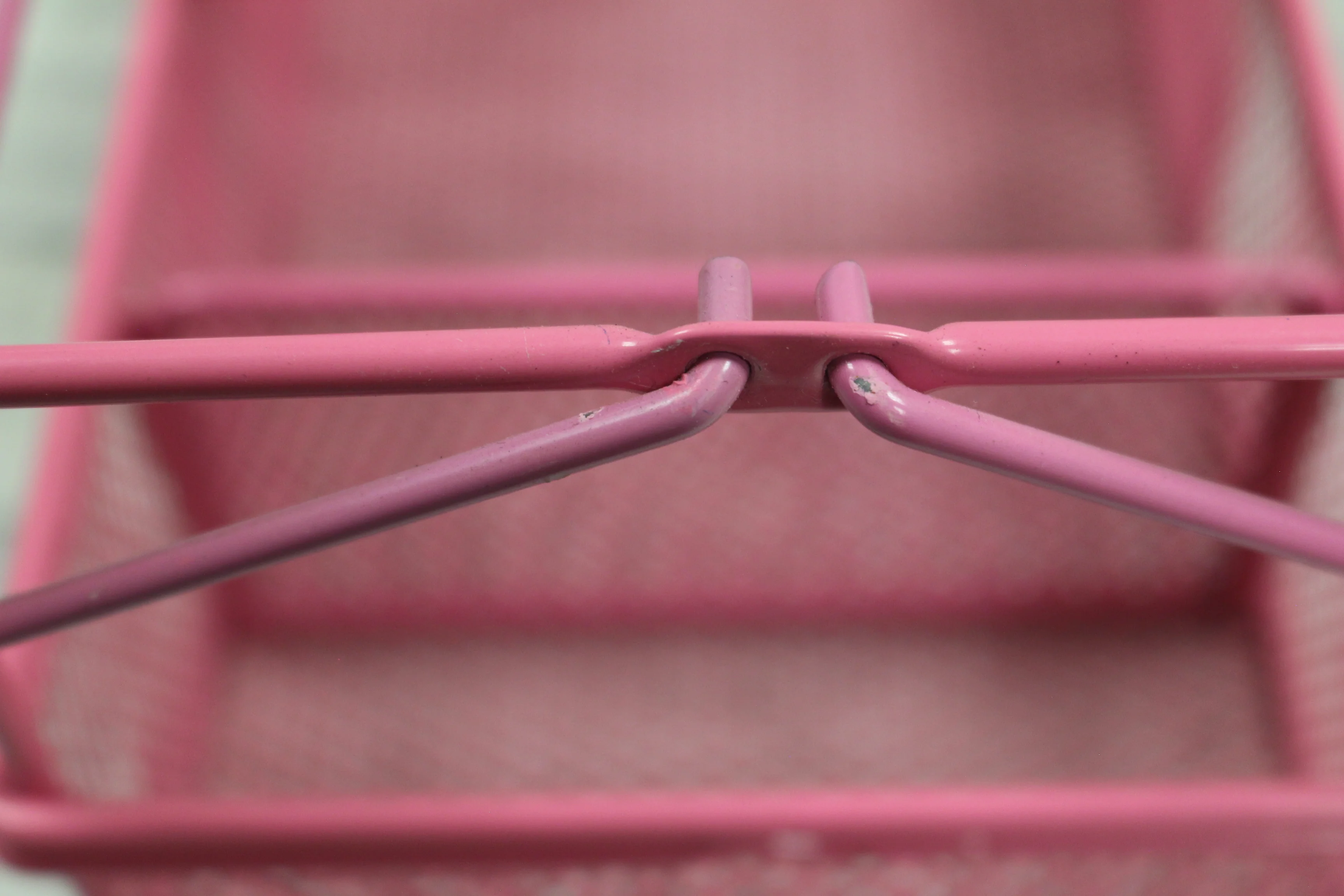 Pink Metal Mesh Organizer - Used - Image 3