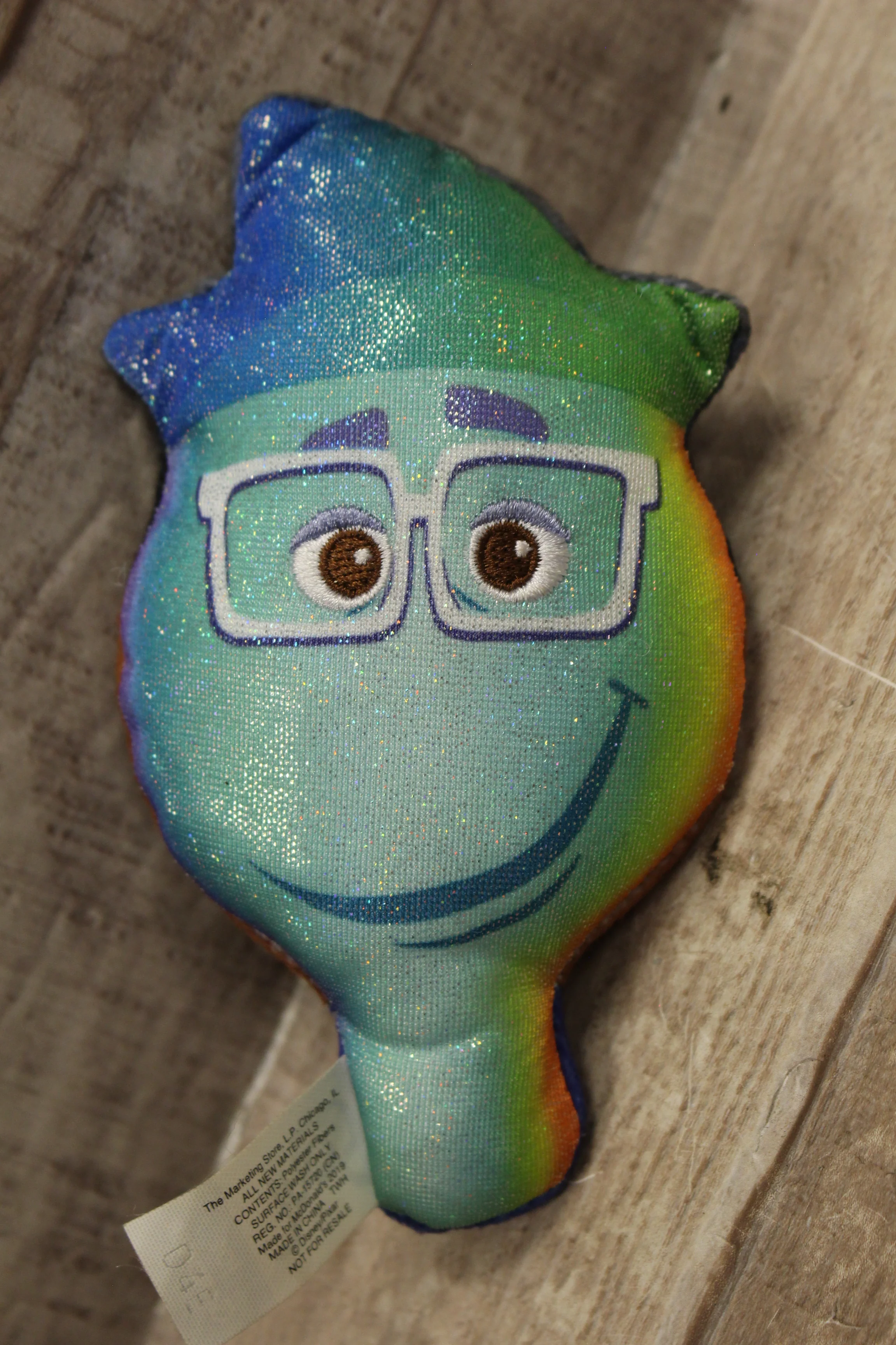 Pixar Soul Joe Gardner Stuffed Plushie -Used - Image 2