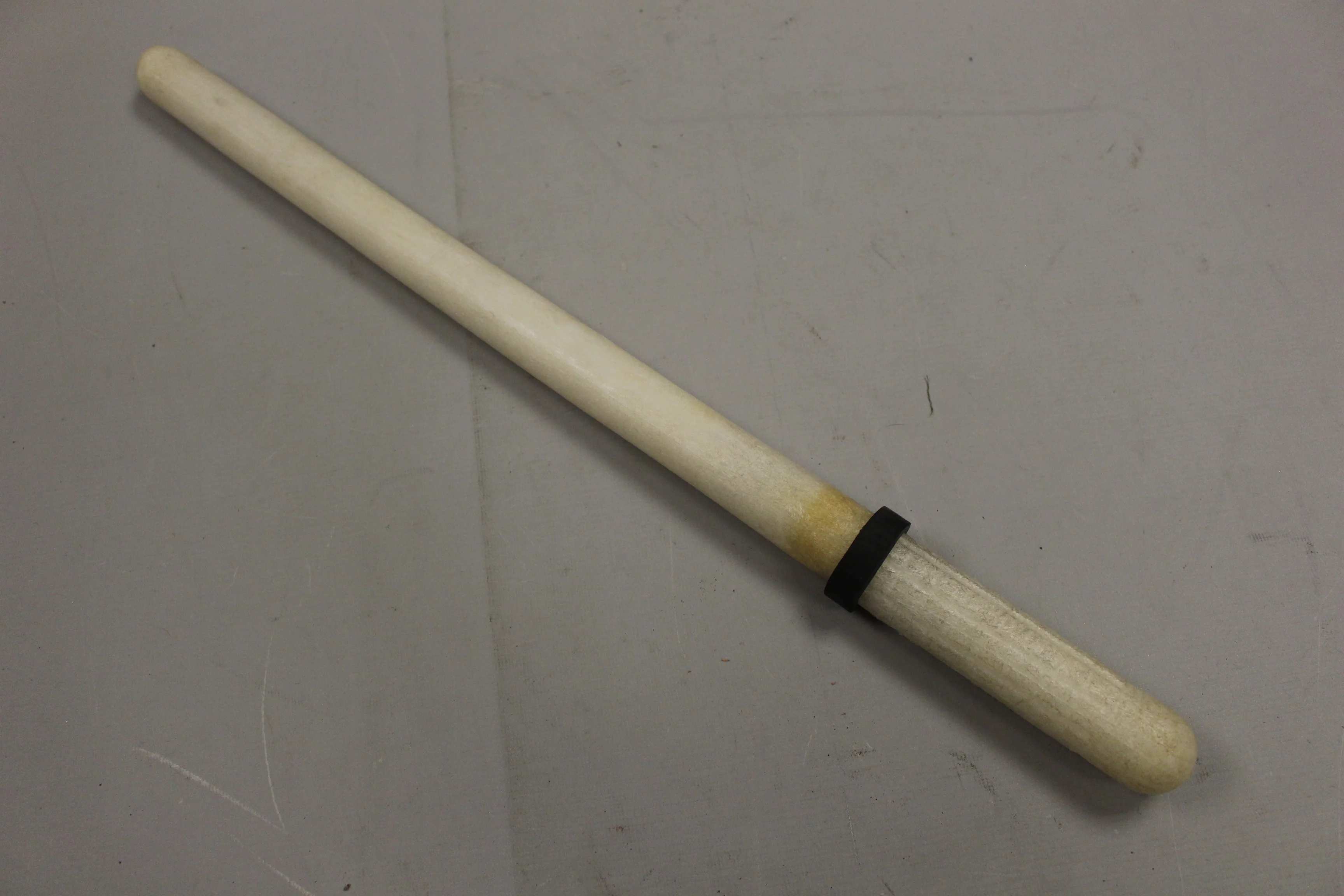 Police Tactical Defense Training Baton For Self Defense Training -White -Used