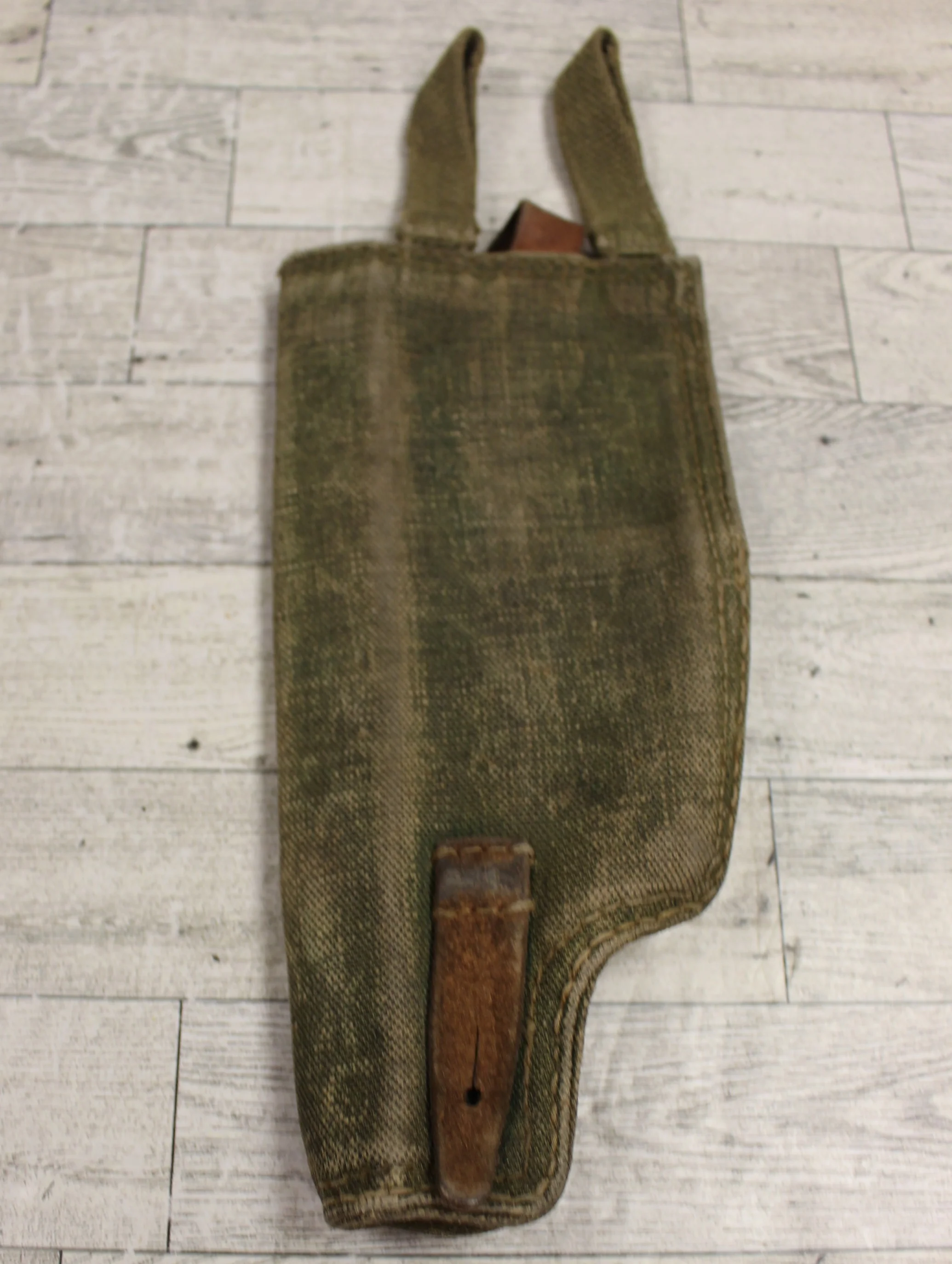 Polish Army Vintage PM63 Canvas Holster - Used - Image 3