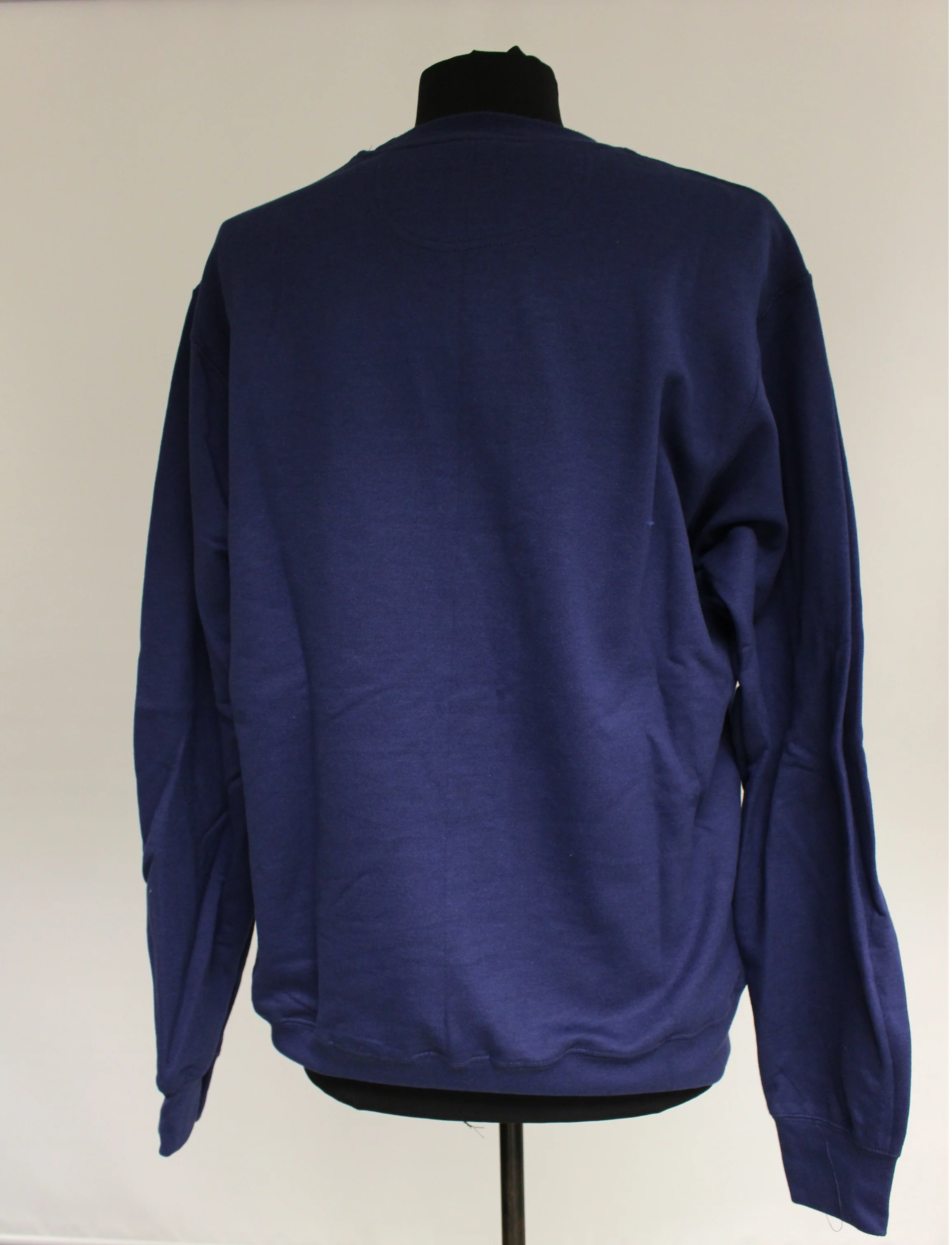 Port & Company Navy Blue Sweatshirt - Size: Medium - Used - Image 2