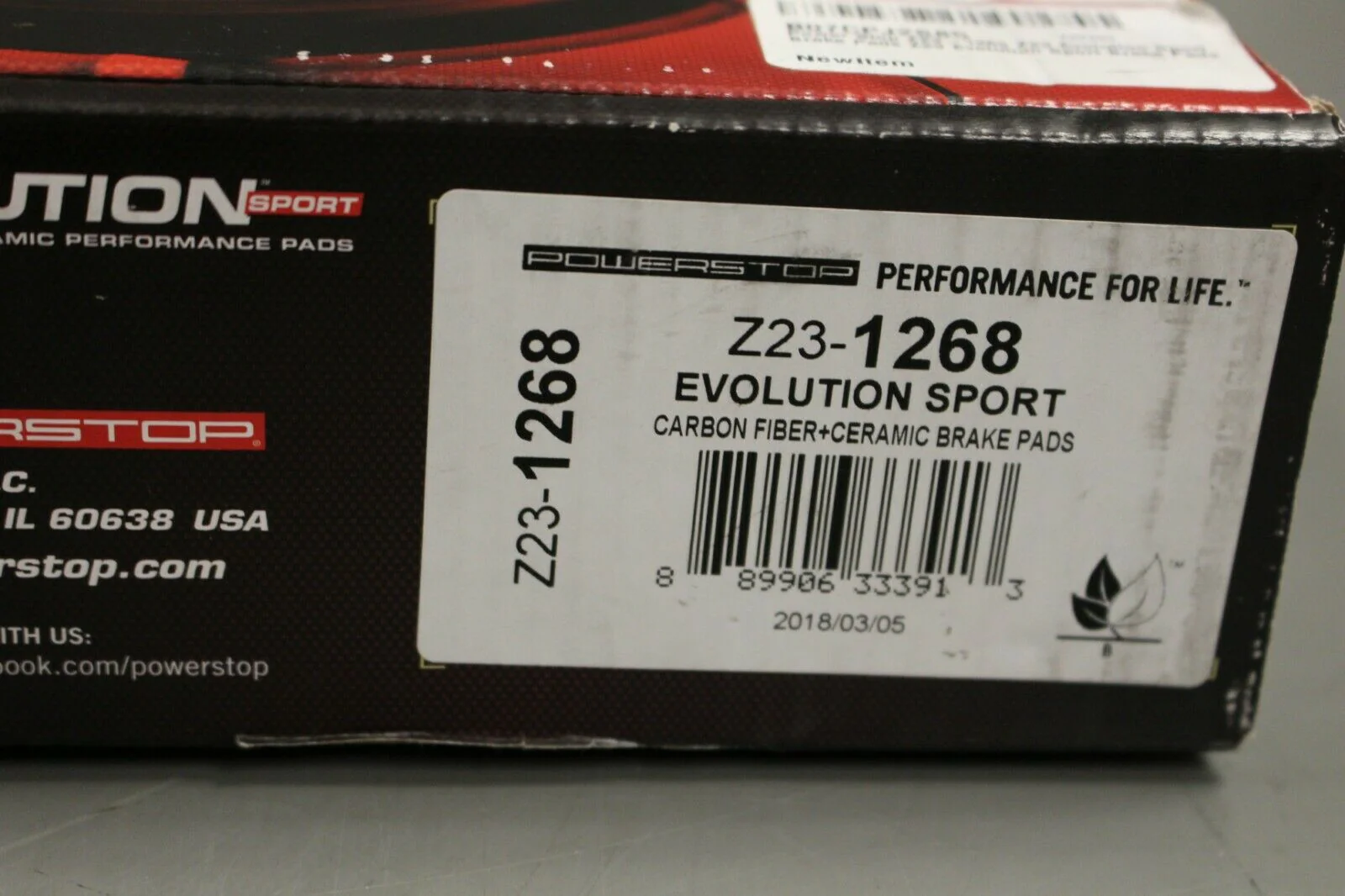 PowerStop Evolution Sport Brake Pad Set, Z23-1268, New - Image 4