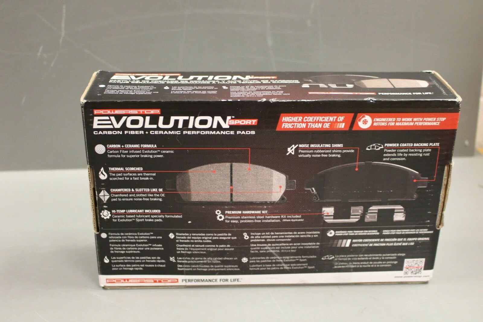 PowerStop Evolution Sport Brake Pad Set, Z23-1268, New - Image 7
