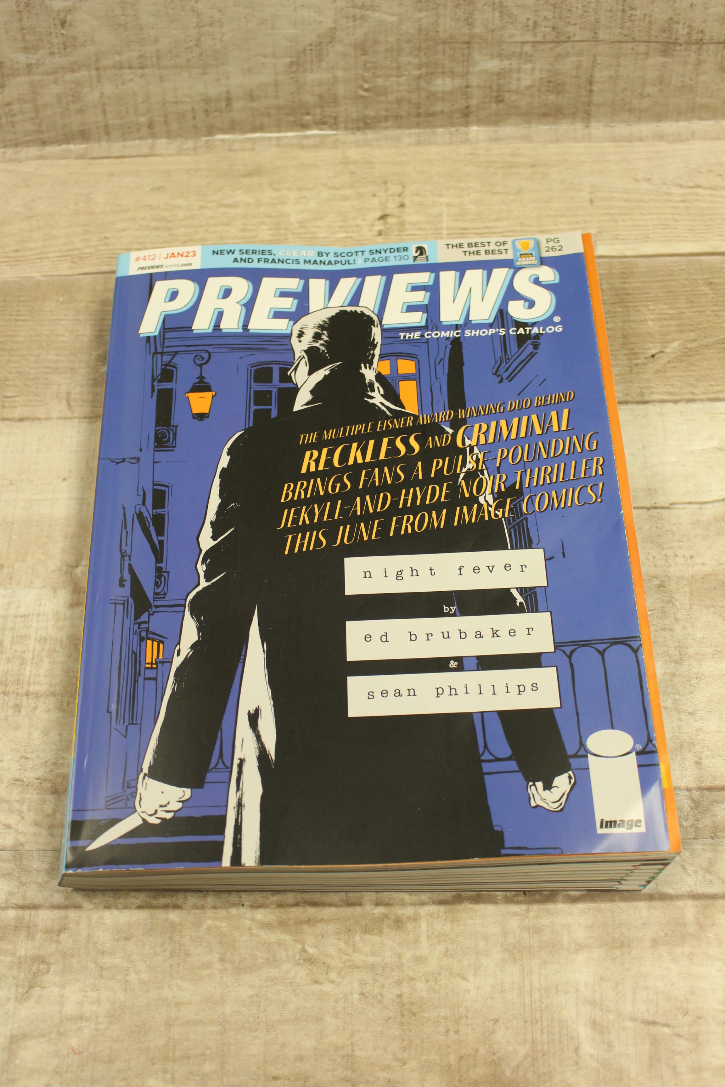 Previews The Comic Shop's Catalog - #412 - Jan 23 - Used